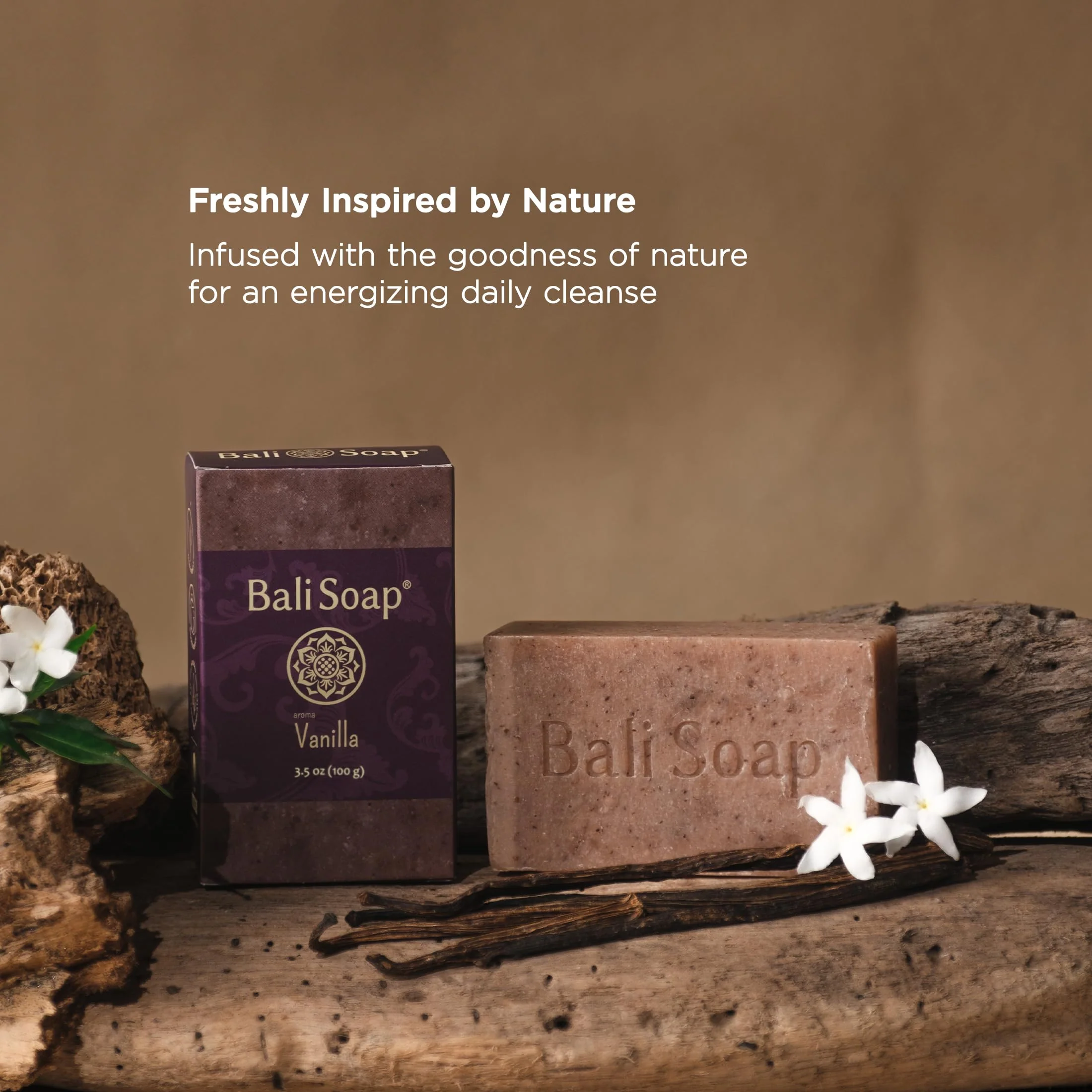 Bali Soap Premium Natural Soap Gift Set, Handmade in Bali, Plant Based Cold Process with Botanical Extracts, 6 Pack, Deeply Moisturizing, Free from Parabens Sulfates and Phthalates - Image 4