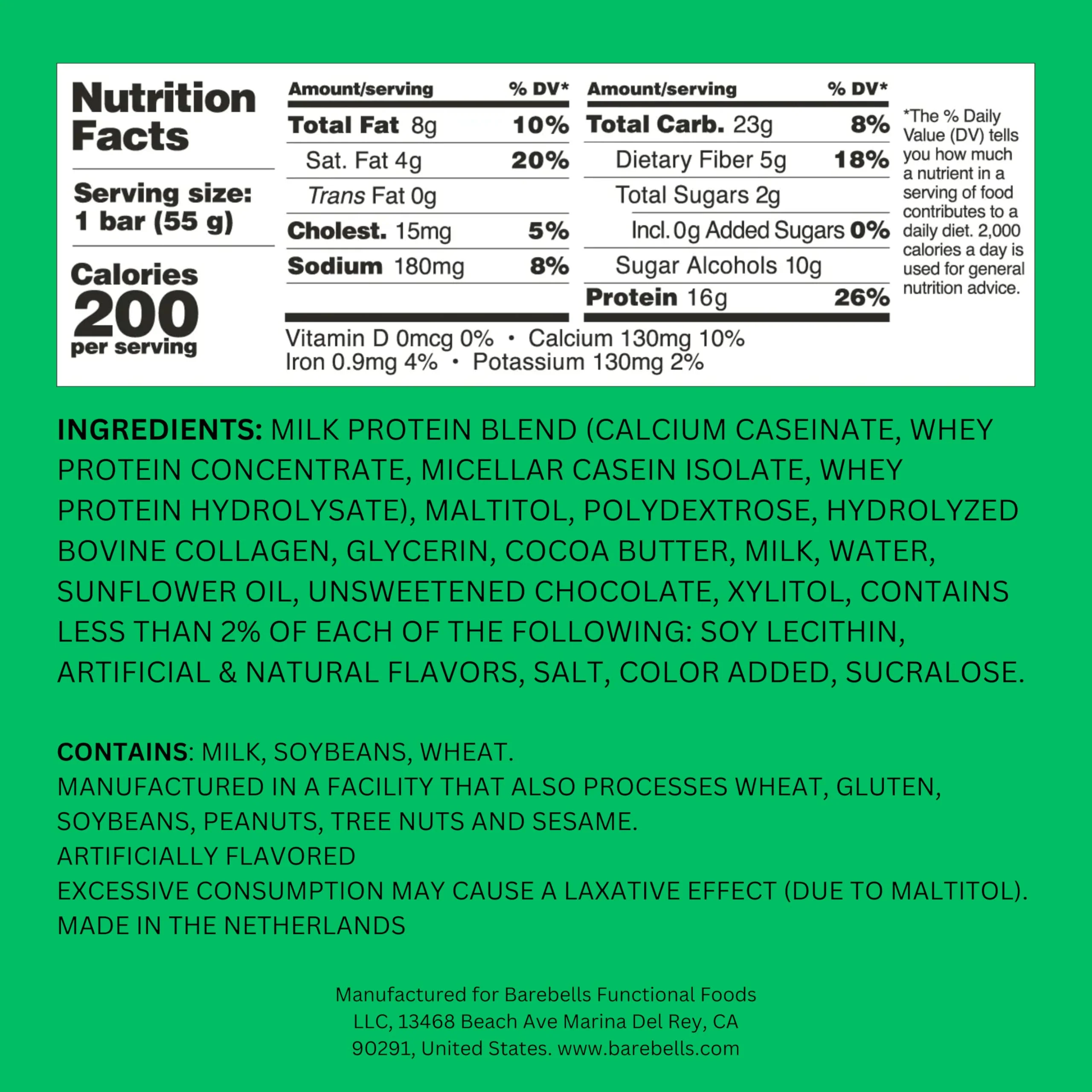 Barebells Soft Protein Bars Banana Caramel - 12 Bars (1 pack of 12) - Protein Snacks with 16g of High Protein - Fluffy Chocolate Treat with 2g of Total Sugars - Soft Protein Snack & Breakfast Bars