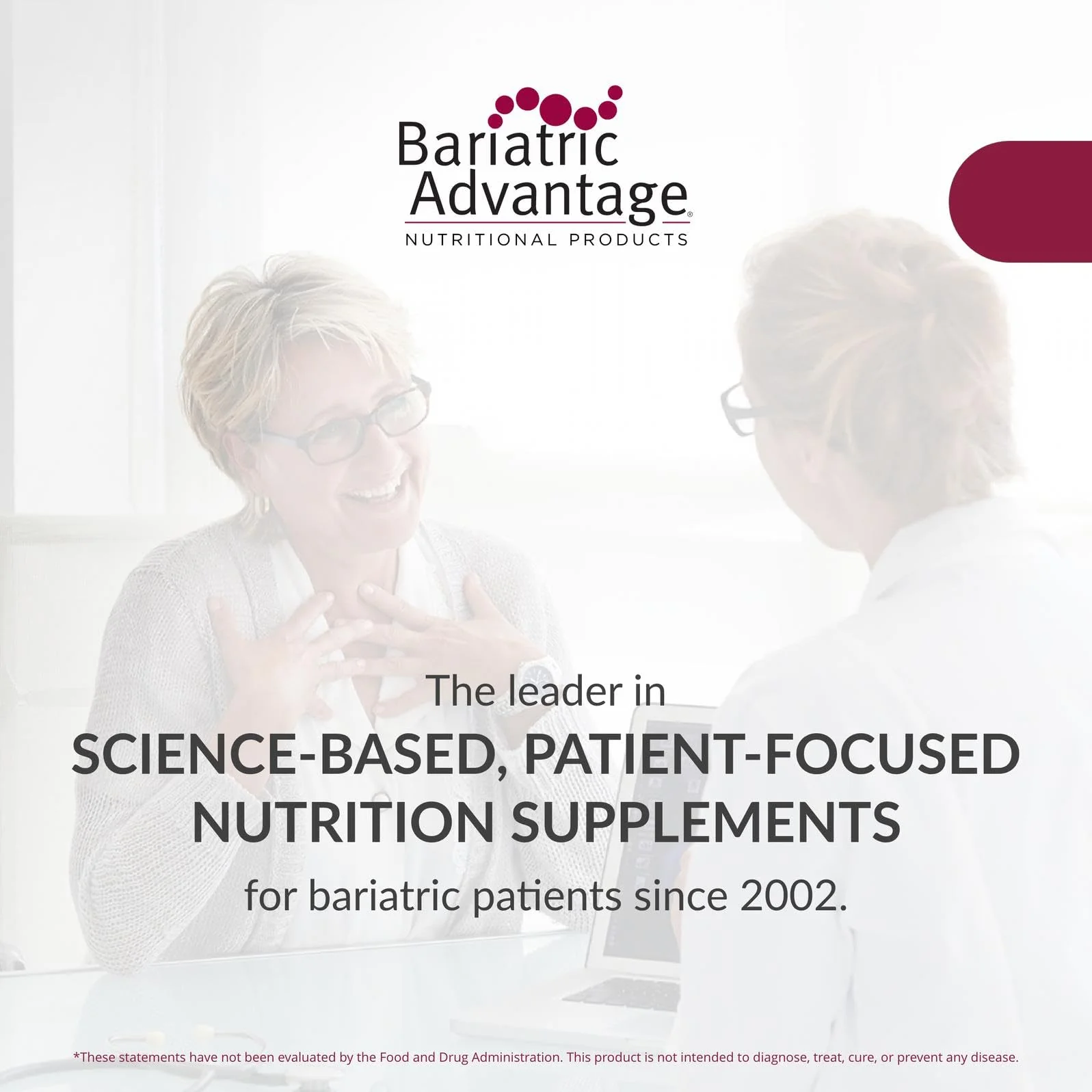 Bariatric Advantage Chewable High ADEK with Iron - for Bariatric Patients - High Potency Vitamin A, D, E & K - Includes B-Vitamins - Chewable Multivitamins - Tropical Fruit - 60 Count - Image 6