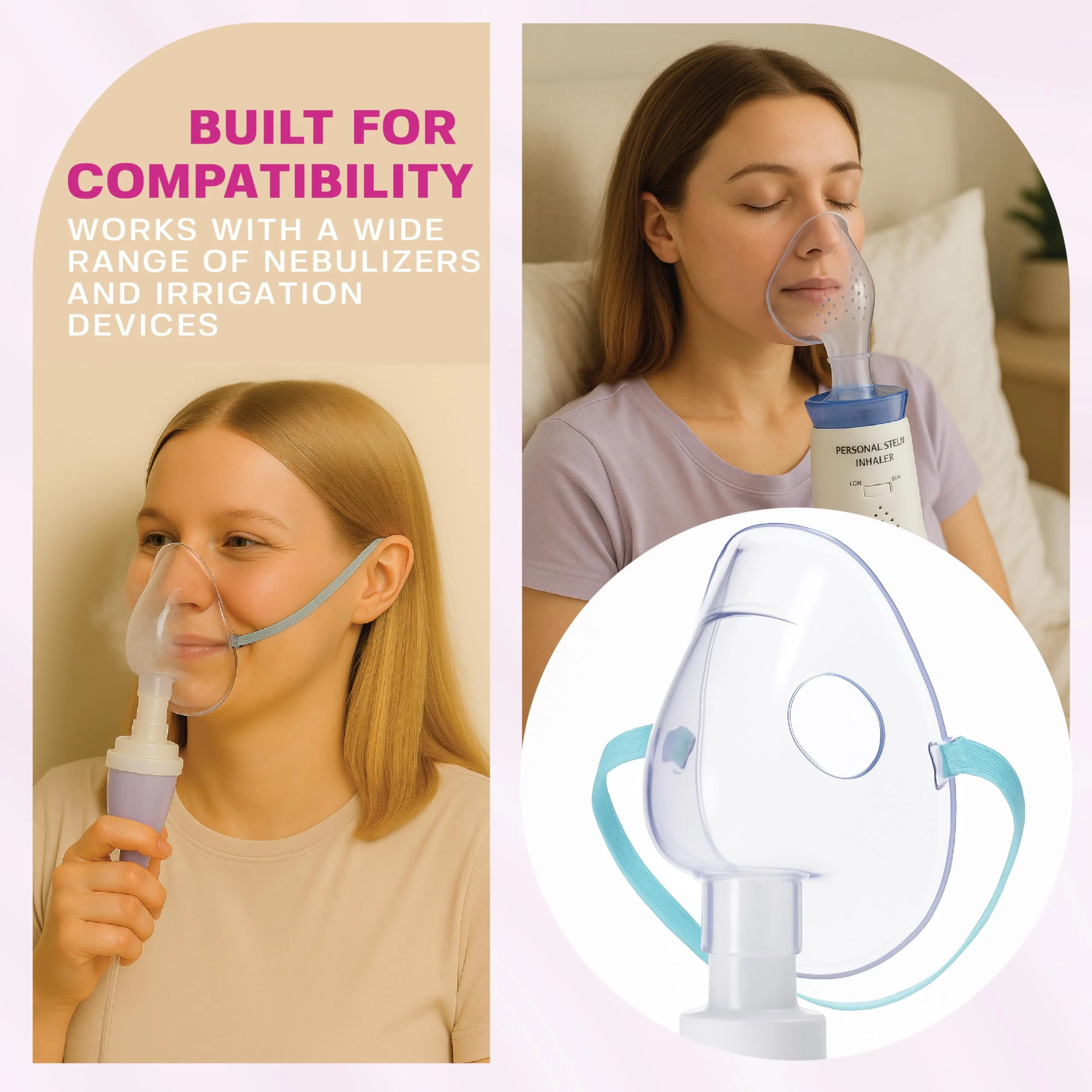 BASE LABORATORIES 7% Saline Solution for Nebulizer Machine | Saline Solution for Inhalation & Nasal Irrigation | High 7% Concentration l (25 x 2) 50 Vials 5ml Unit Dose - Image 8