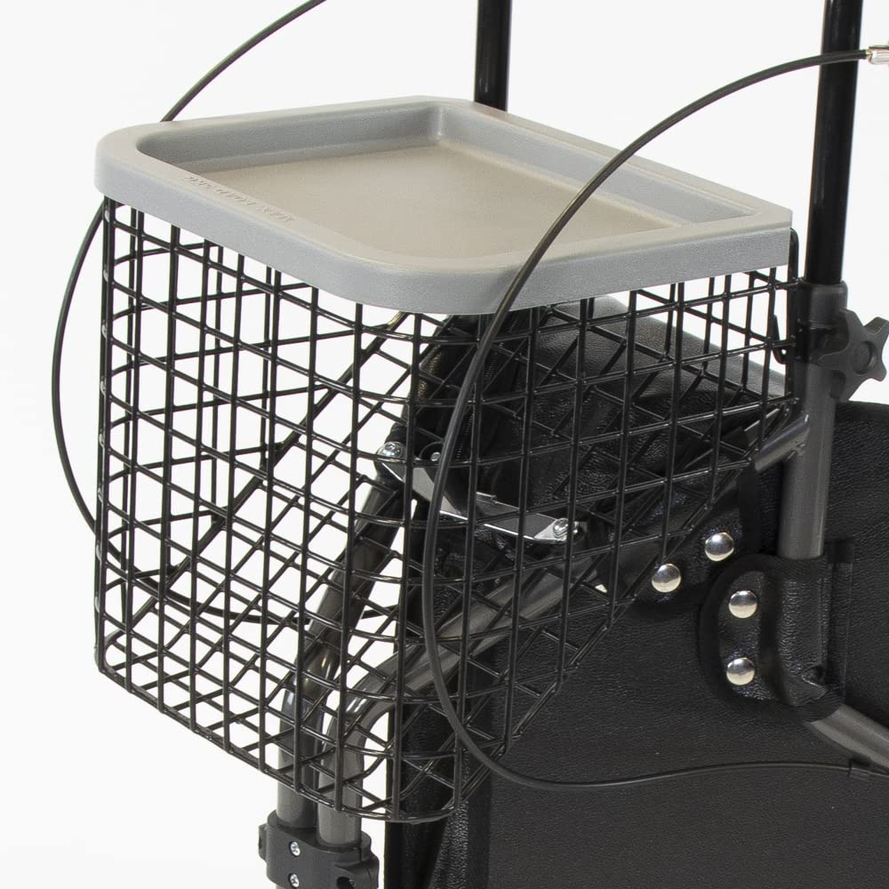 Basket & Tray Set Add-on for NRS Healthcare 3 Wheel rollator - Image 4