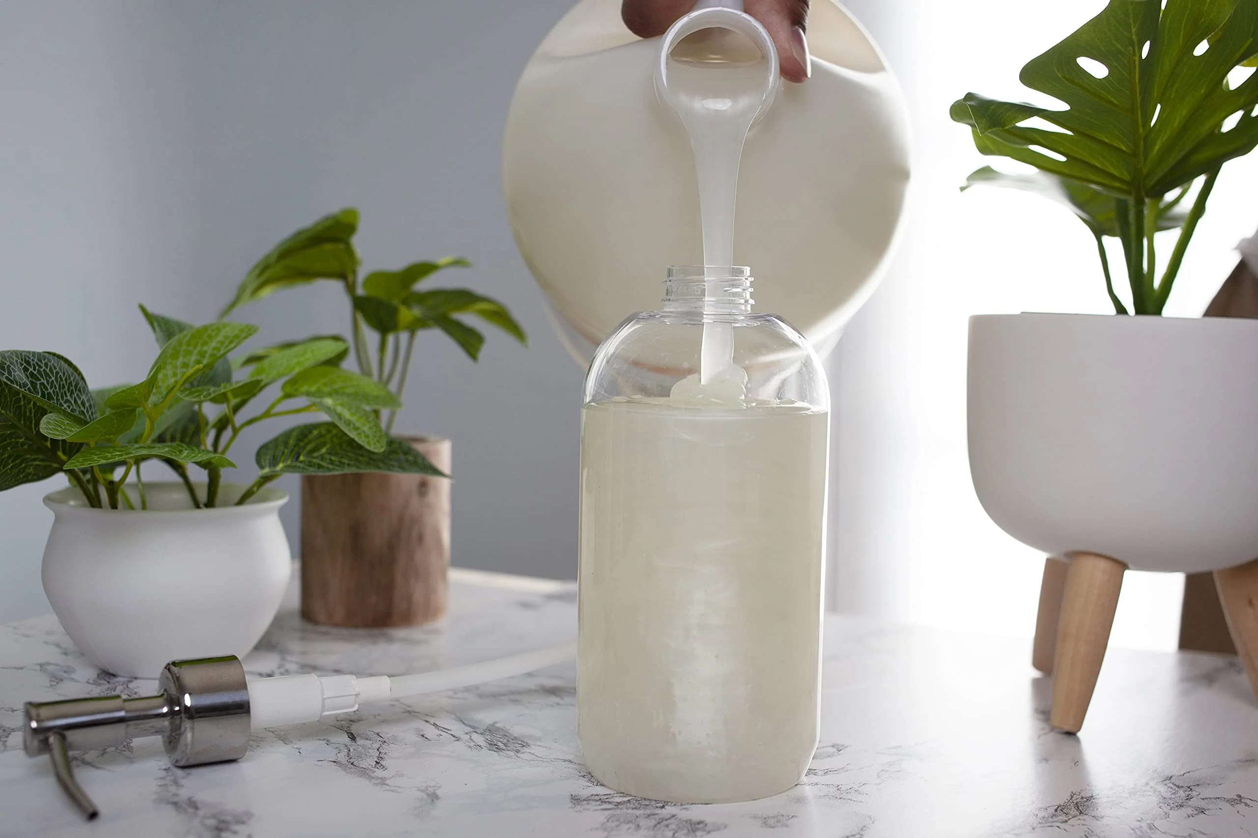 Bastion Antibacterial Hand Soap - Pina Colada - Moisturizing Pearlized Liquid Hand Wash - 1 Gallon (128 oz.) Bulk Refill Jug. Pina Colada Scented. Non-toxic. Made in the USA. - Image 5