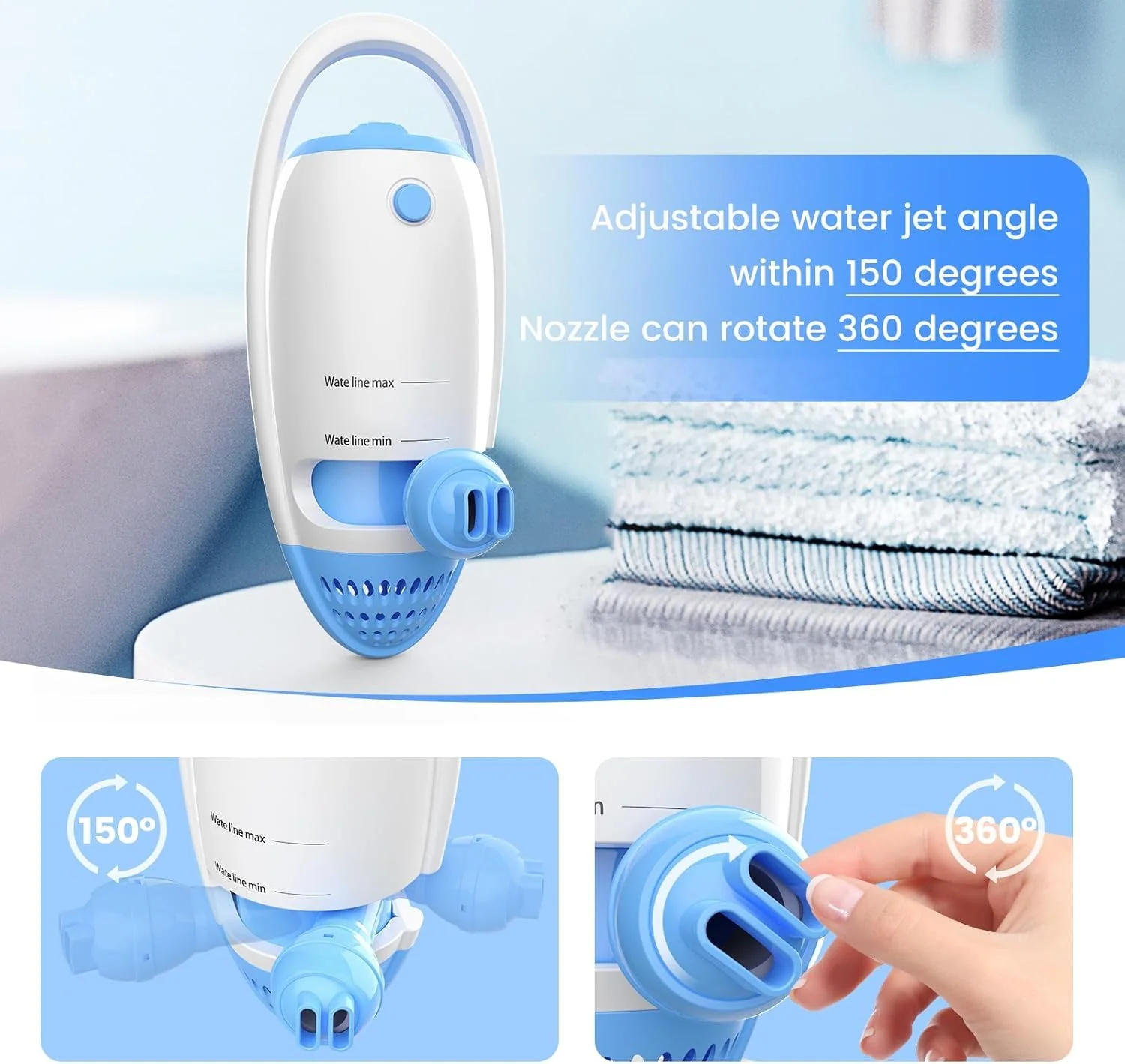 Bath Jet Spa, Bath Jet/Bubble Maker Mode, Bathtub Spa Machine Creates Soothing Bubbles and Massage, Bathtub Accessories for Relaxing Home Daily Use - Image 6