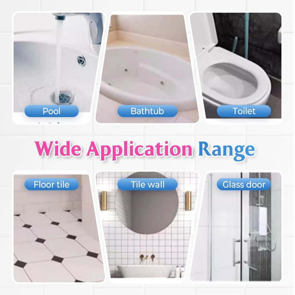 Bathroom Descaler Foam Cleaner, 2026 New Foam Spray Cleaner, Multipurpose Stubborn Stains Remover for Kitchen Bathroom, Hard Water Stain Remover for Home Use (2 Pcs) - Image 4
