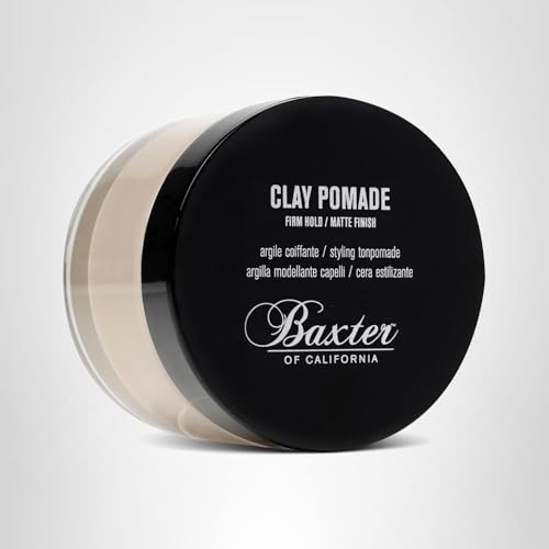 Baxter of California Clay Pomade, Strong Hold Matte Hair Clay for Men, Texturizing & Thickening Pomade for Natural Definition and All-Day Control, 2 Ounce - Image 2