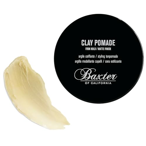 Baxter of California Clay Pomade, Strong Hold Matte Hair Clay for Men, Texturizing & Thickening Pomade for Natural Definition and All-Day Control, 2 Ounce - Image 9