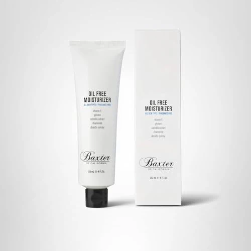 Baxter of California Oil Free Face Moisturizer for Men | Lightweight | Fragrance Free | All Skin Types | 4 Fl Oz - Image 2
