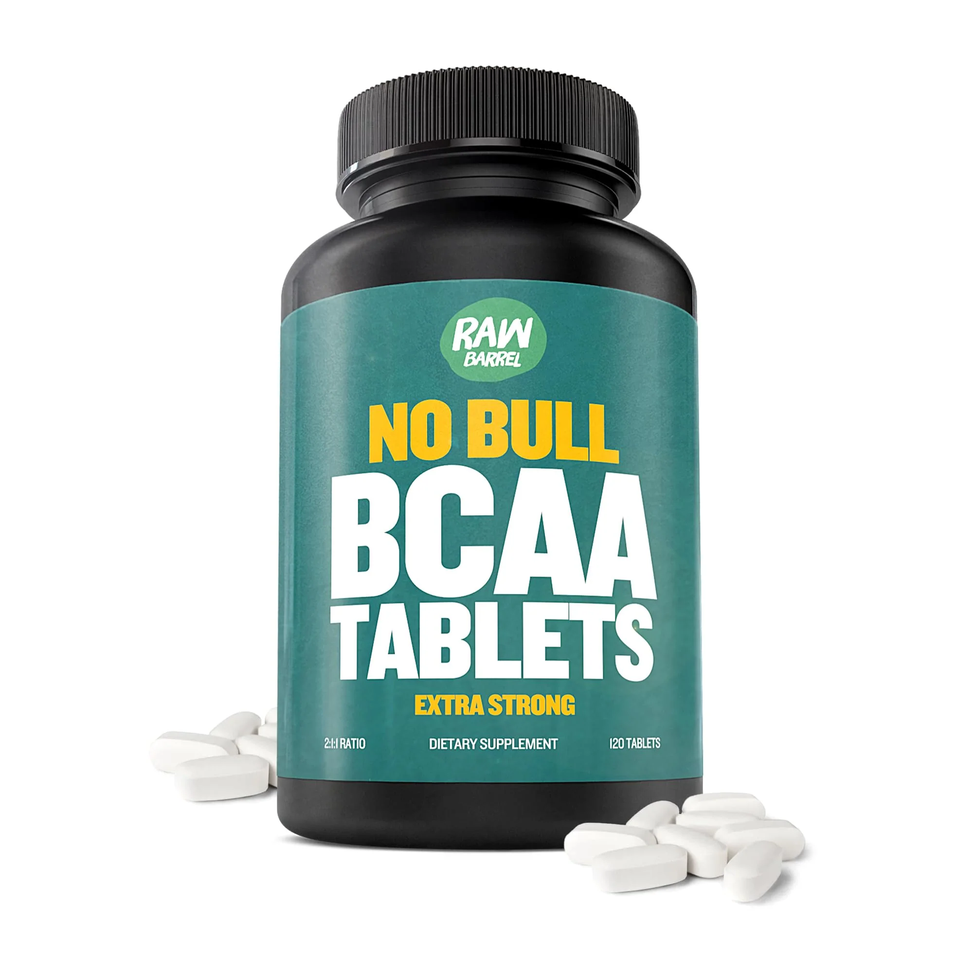 BCAA Tablets 1000 mg - Branched Chain Amino Acids Supplement for Muscle Recovery & Energy - Pre or Post Workout BCAAs for Men & Women - 120 Pills - Natural, Pure, GMO Free - Image 2