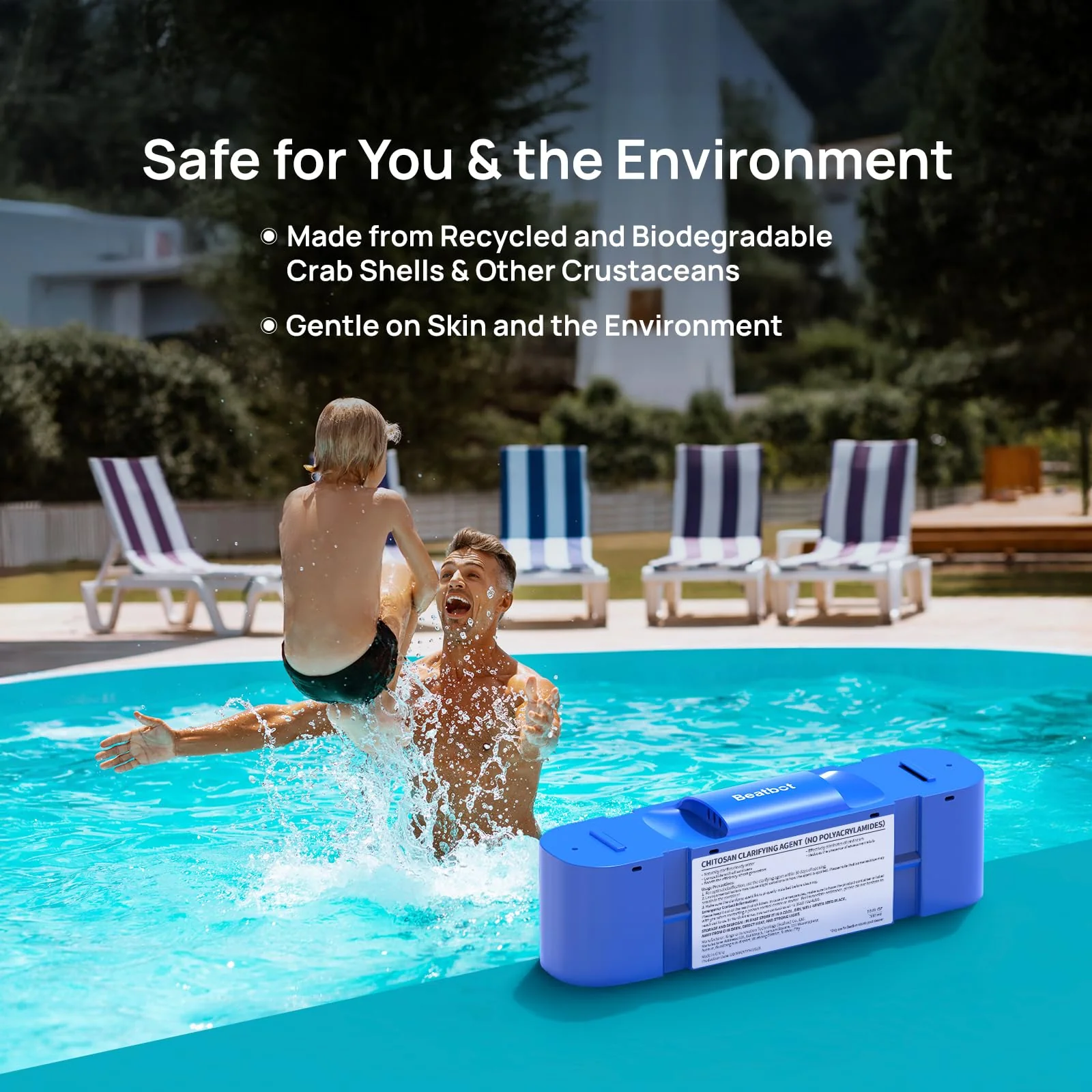 Beatbot AquaRefine Kit- Clarifying Agent for AquaSense 2 Ultra, AquaSense 2 Pro, AquaSense Pro and iSkim Ultra - Natural and Sustainable Water Clarifier-Boosts Water Clarity & Filter Performance - Image 6
