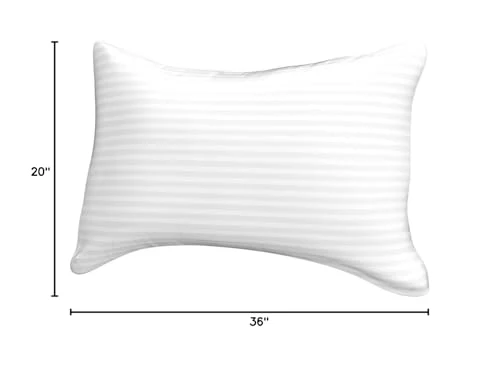Beckham Hotel Collection Bed Pillows King Size Set of 2 - Down Alternative Pillow for Back, Stomach or Side Sleepers - Image 3