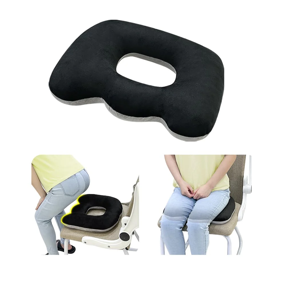 Bed Sore Cushion for Butt Lifting Donut Pillow for Tailbone Pain Relief Sitting Hemorrhoid Pillows After Surgery Donut Postpartum Doughnut Seat Cushion Pressure Ulcer Pillow Butt Lifting Cushions - Image 2