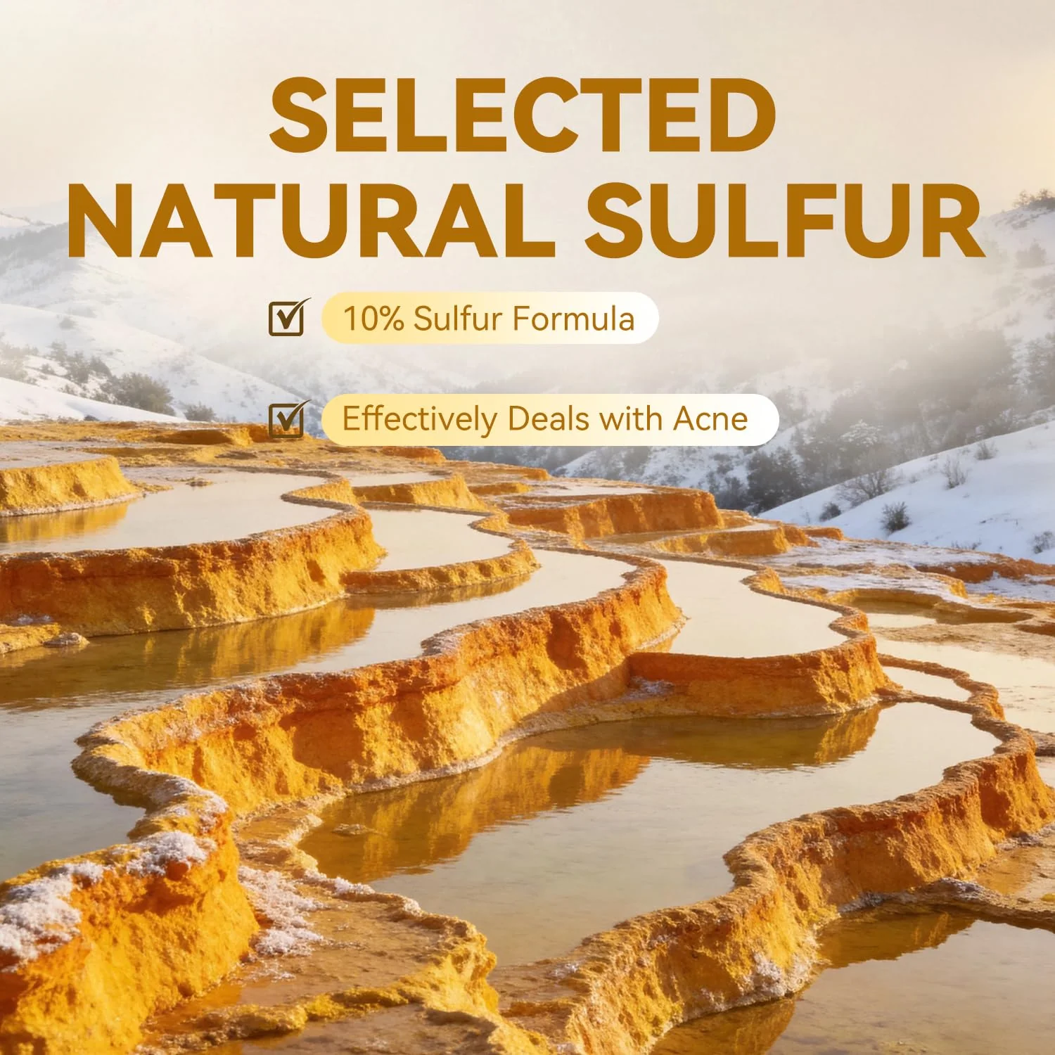 Bee & Flower Shanghai Sulfur Soap 10% Sulfur Soap Bar Face and Body Acne Treatment Sulphur Bar Soaps 3.4 Oz (6 Packs) - Image 8