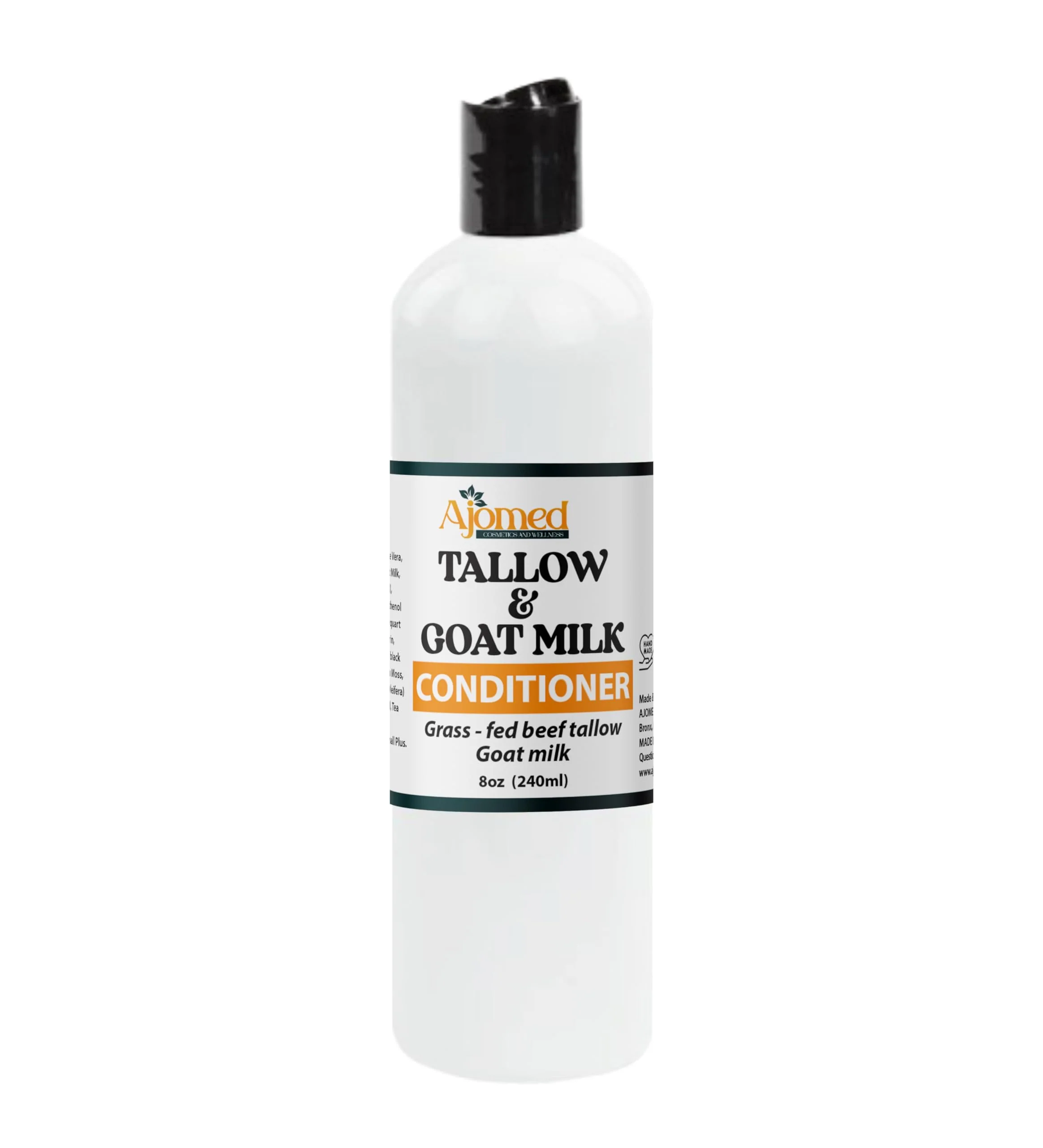 Beef Tallow & Goat Milk Shampoo and Conditioner Set - Handmade Hair Care for Thinning Relief, Sea Moss Shampoo and Conditioner, Thickening Formula for Hair Regrowth (Shampoo & Conditioner 8 Oz) - Image 6