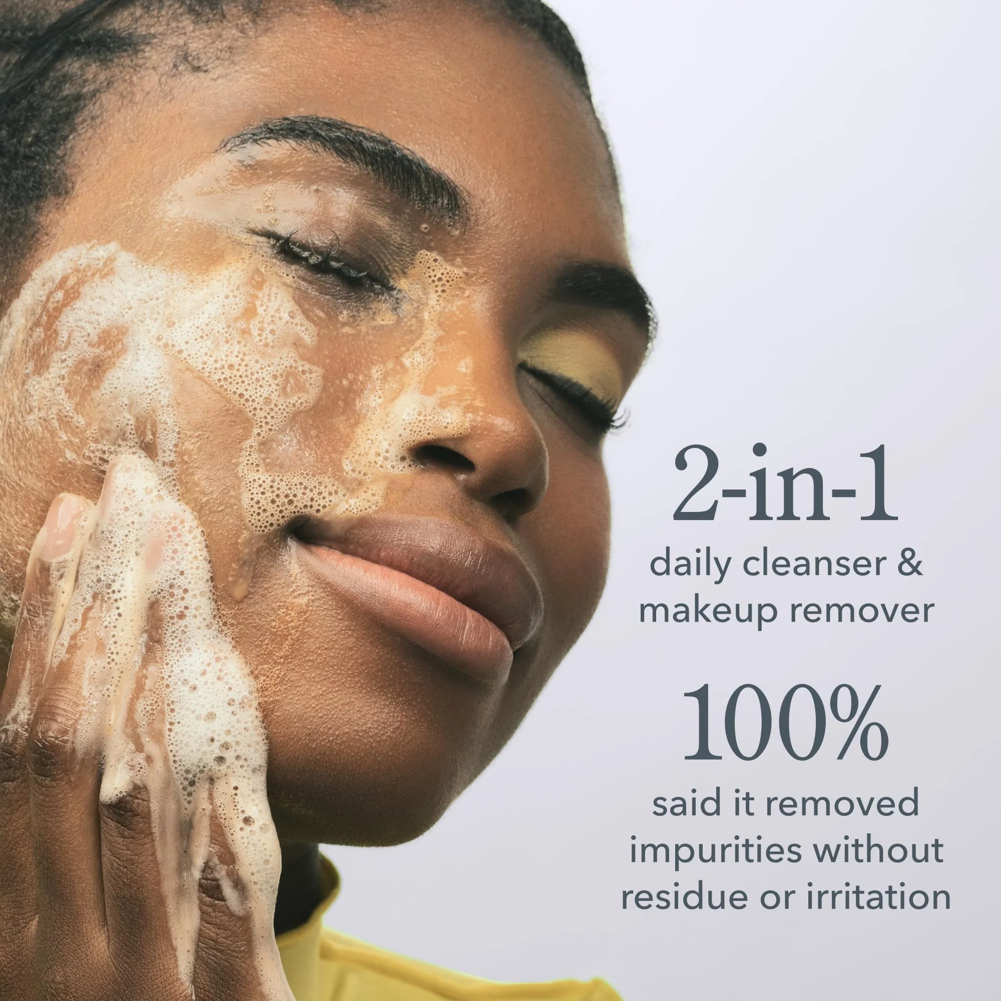 Beekman 1802 Micellar Milk Froth Face Wash – Hydrating Gel to Foam Facial Cleanser & Makeup Remover with Goat Milk & Golden Sea Moss, Gentle Foaming Face Wash for Sensitive Skin, 5 Fl Oz - Image 8