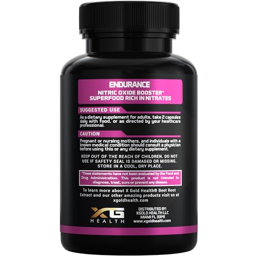 Beet Root Extract 20:1- Concentrated Beet Root Capsules Supplement w/Black Pepper - High Nitrates - Natural Nitric Oxide Booster - Highly Concentrated & Bioavailable - Made in USA -180 Caps - Image 7