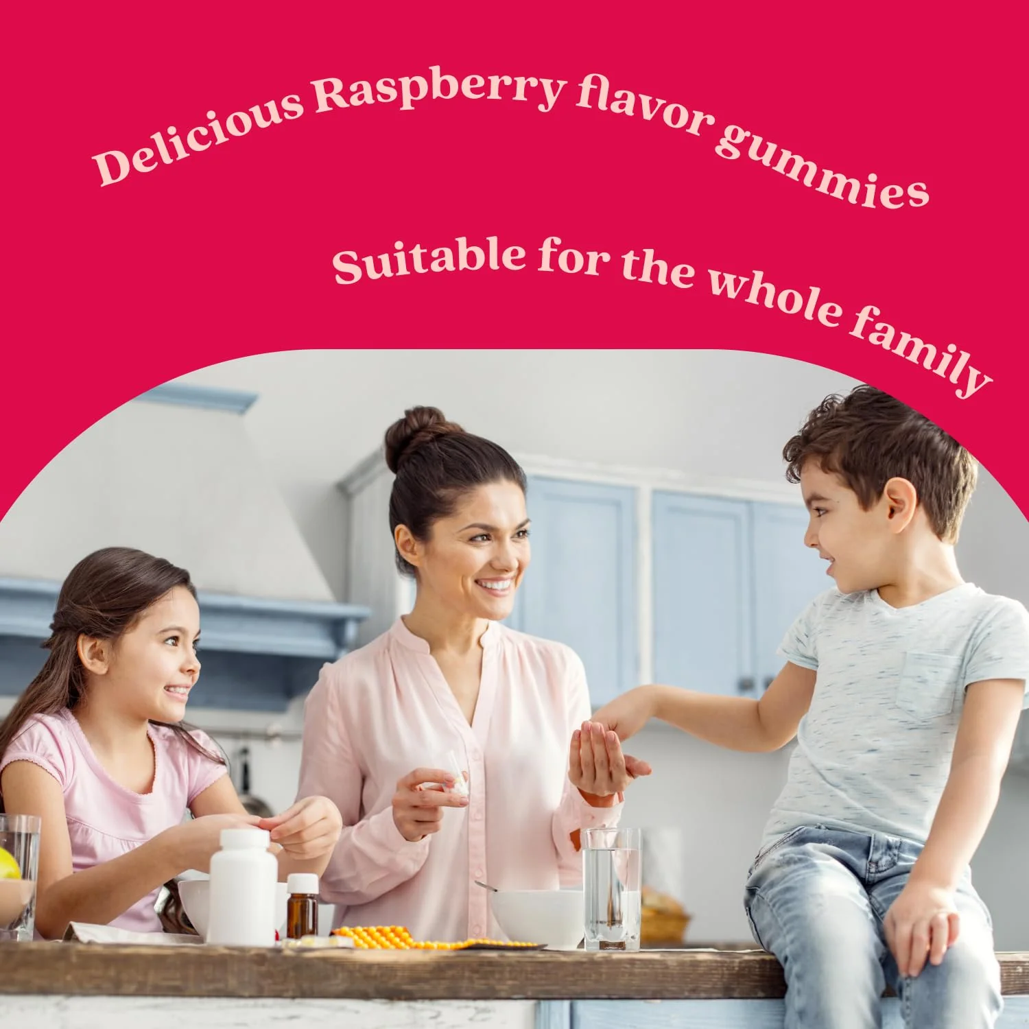 BeLive Elderberry Gummies with Vitamin C, D3 and Zinc - Multivitamin Supplement for Immune Health Support for Kids & Adults - 50 Count - Raspberry Flavor - Image 5
