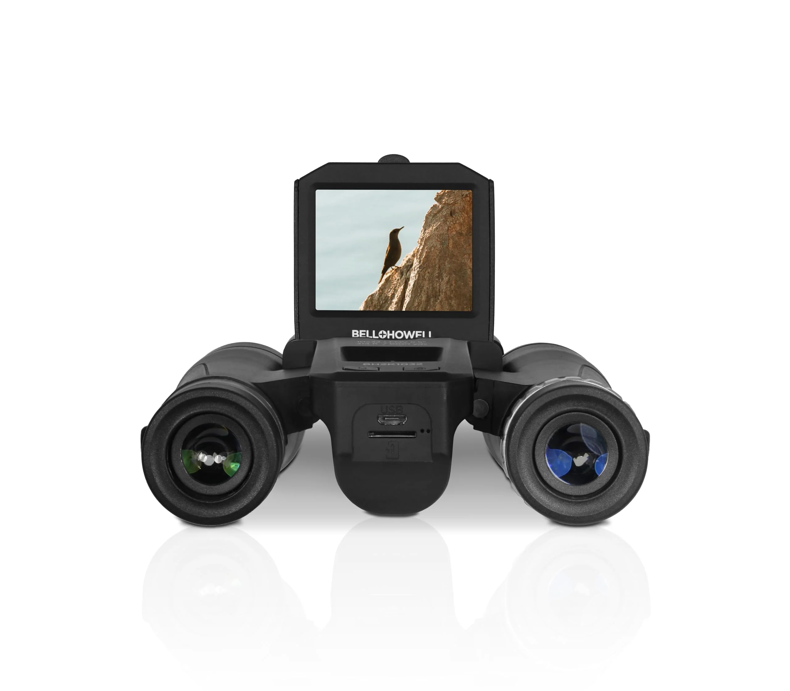 Bell+Howell BH2K1032 10x32 Binoculars w/2.7K Quad HD Video Camera - Image 6