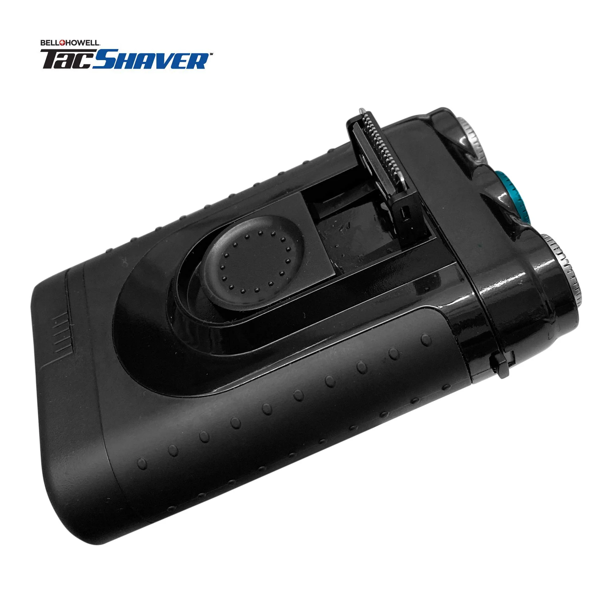 Bell+Howell Tacshaver 3D Rechargeable Rotary Shaver for Men with Pop-up Trimmer for Sideburns, Moustache and Beard, Waterproof, Portable, and Cordless Electric Razor As Seen On TV (Deluxe) - Image 6