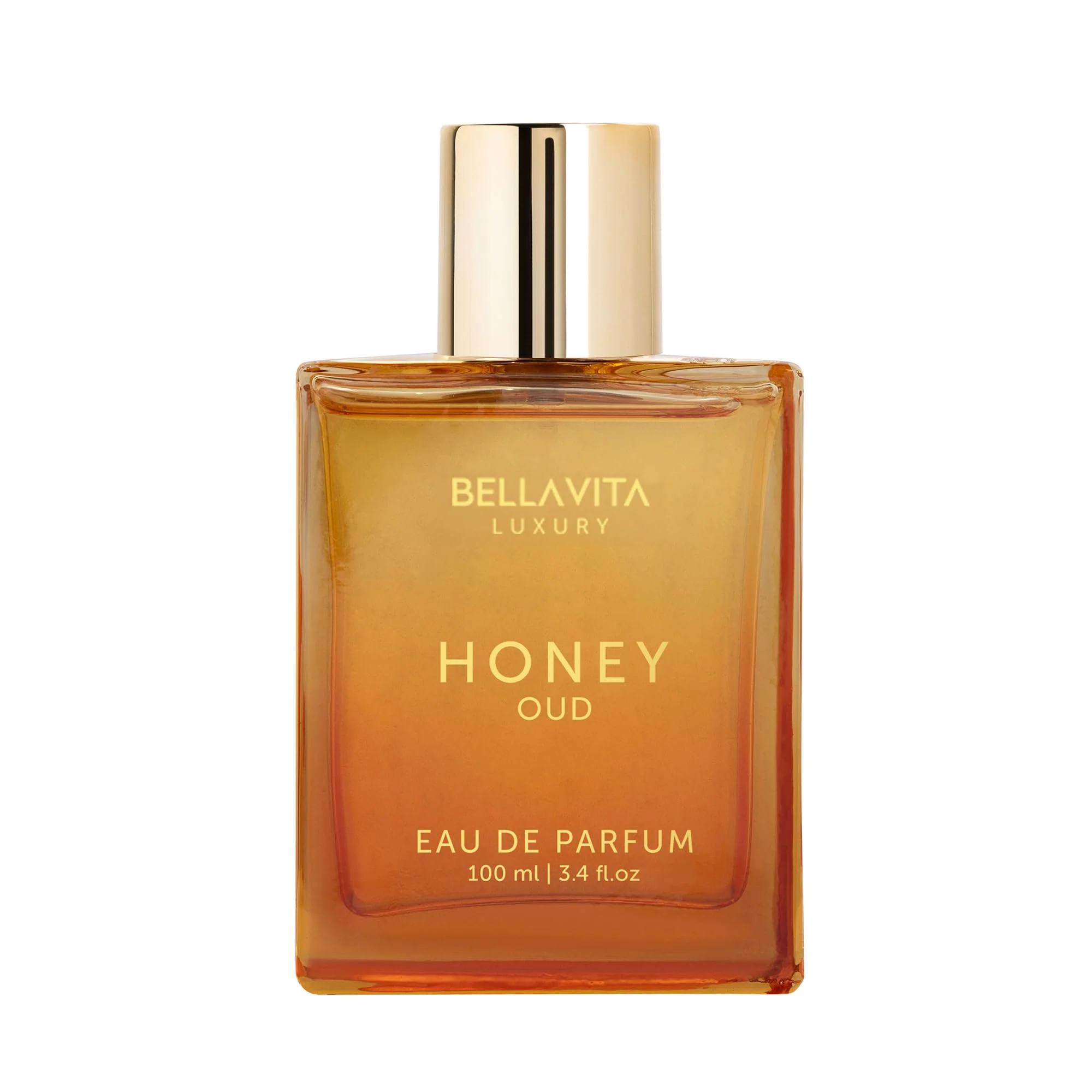 Bellavita Luxury Honey Oud Eau de Parfum | 100 ml (3.4 fl.oz.) | Perfume for Men and Women | Sweet Honey, Bergamot, Oud, and Amber Notes | Women's Day Special - Image 2