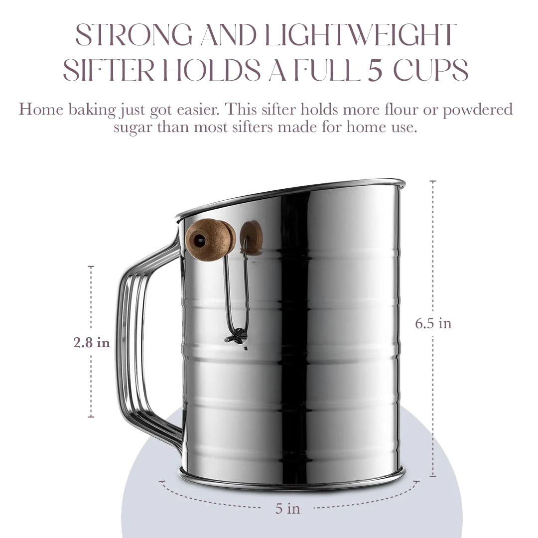 Bellemain Flour Sifter (5 Cup) - Image 5
