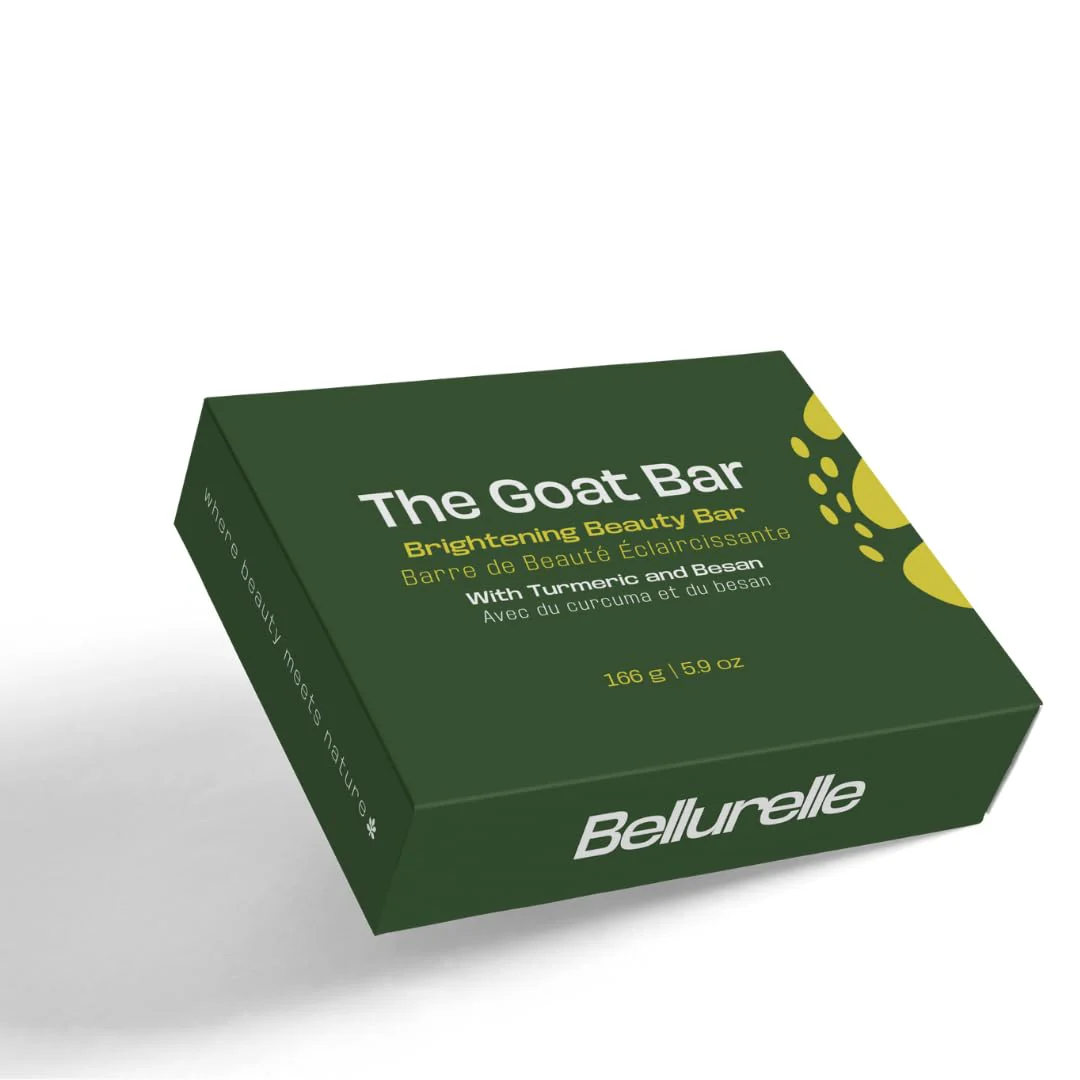Bellurelle - The Goat Face & Body Bar - Fades hyperpigmentation, Nourishes, Brightens for All Skin Types