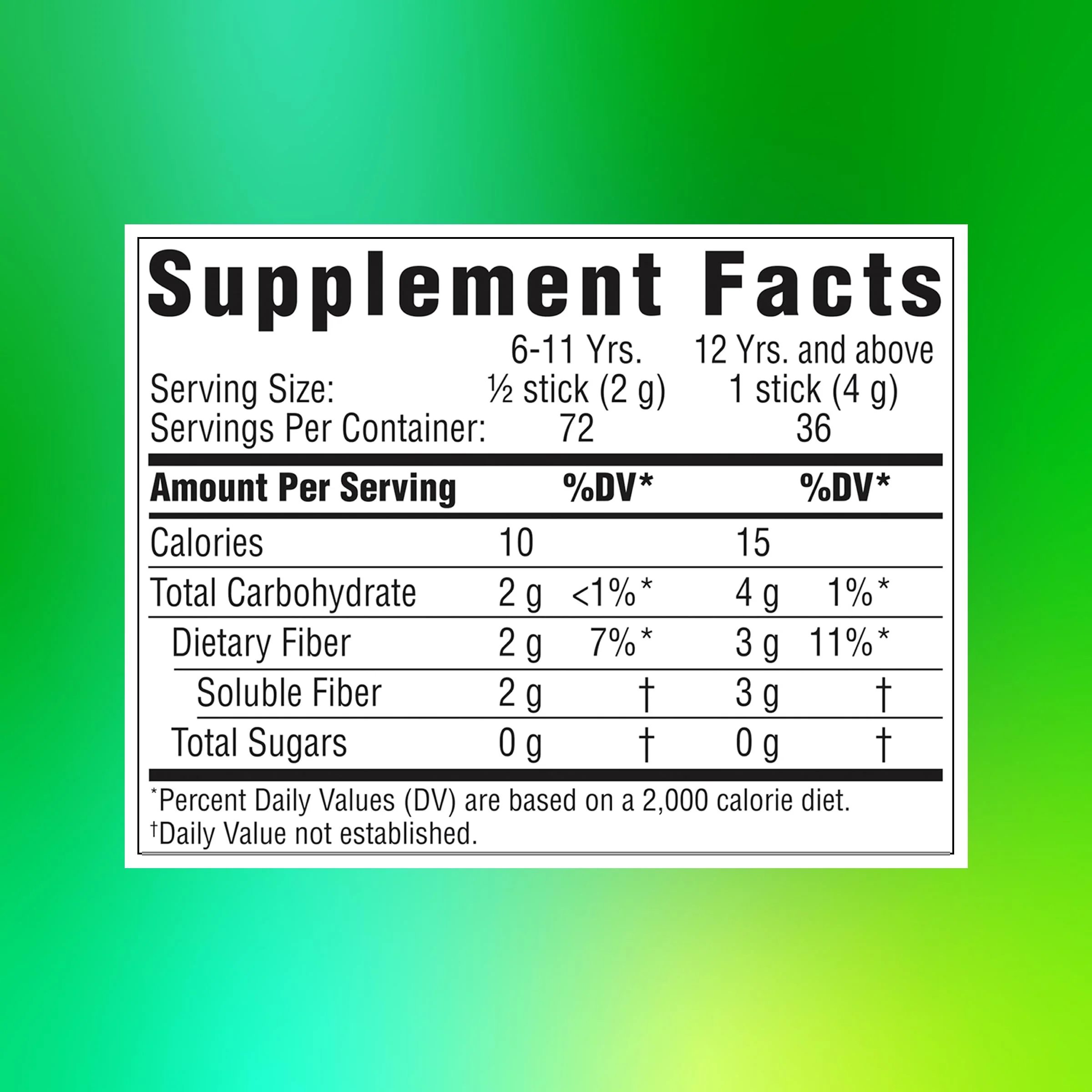 Benefiber On The Go Prebiotic Fiber Supplement Powder for Digestive Health, Daily Fiber, Unflavored - 28 Sticks (3.92 Ounces) - Image 9