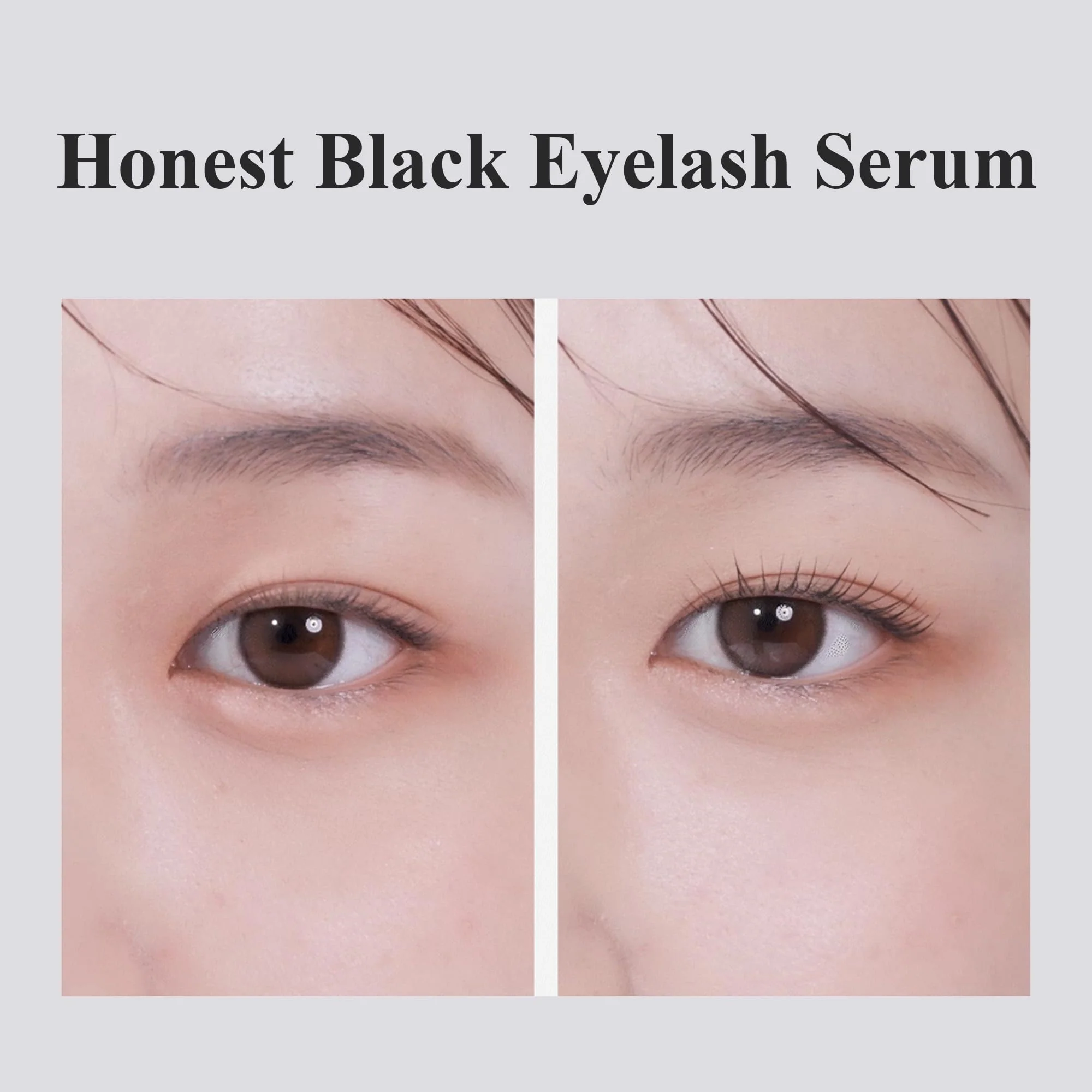 BENTON Honest Black Eyelash Serum - Eyelash Growth Serum for Thicker, Fuller Lashes - Creating a Makeup Look with Black Tint, 0.27 fl. Oz - Image 6
