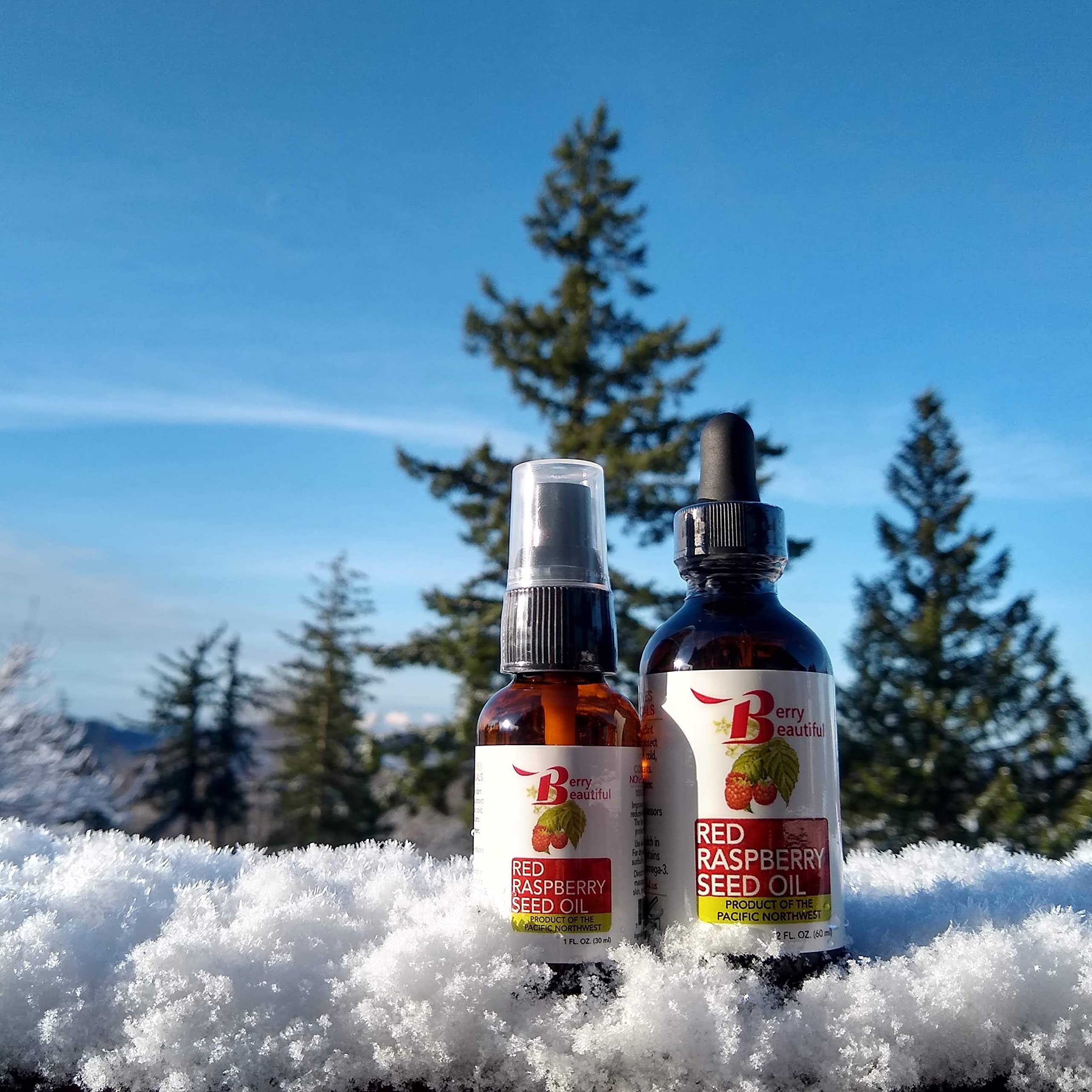 Berry Beautiful 100% Pure Red Raspberry Seed Oil – 2 fl oz | Sustainably Cold-Pressed from Northwest Co-op Raspberries - Image 5