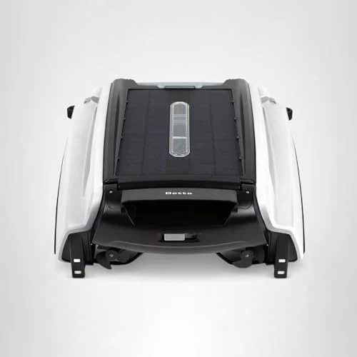 Betta SE Solar Powered Automatic Robotic Pool Surface Skimmer Cleaner with 24/7 Continuous Cleaning Battery Power and Re-Engineered Twin Salt Chlorine Tolerant Motors (White) - Image 2