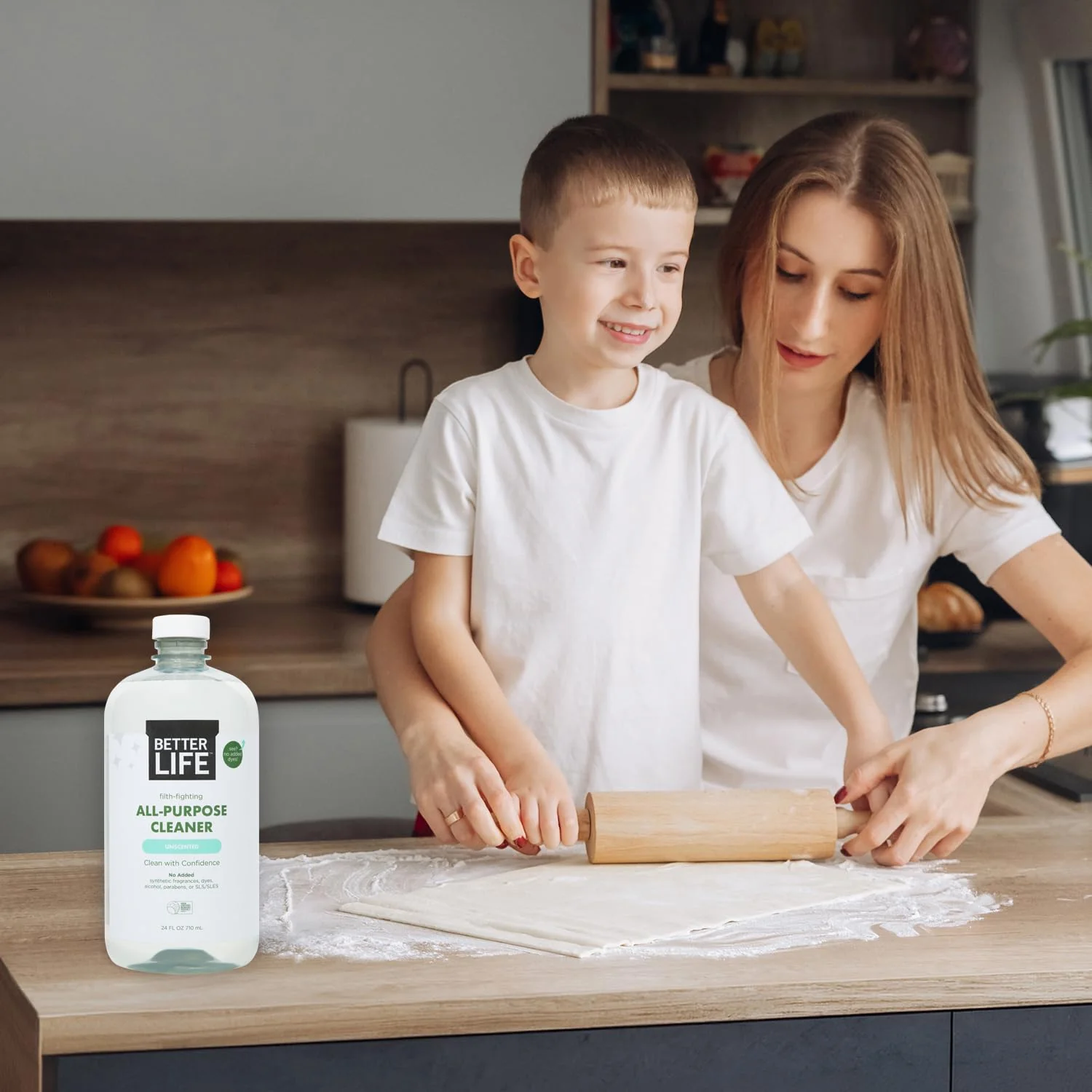 Better Life All Purpose Cleaner - Multipurpose Home and Kitchen Cleaning Spray for Glass, Countertops, Appliances, Upholstery & More - Multi-surface Spray Cleaner - 24oz (Pack of 2) Unscented - Image 5