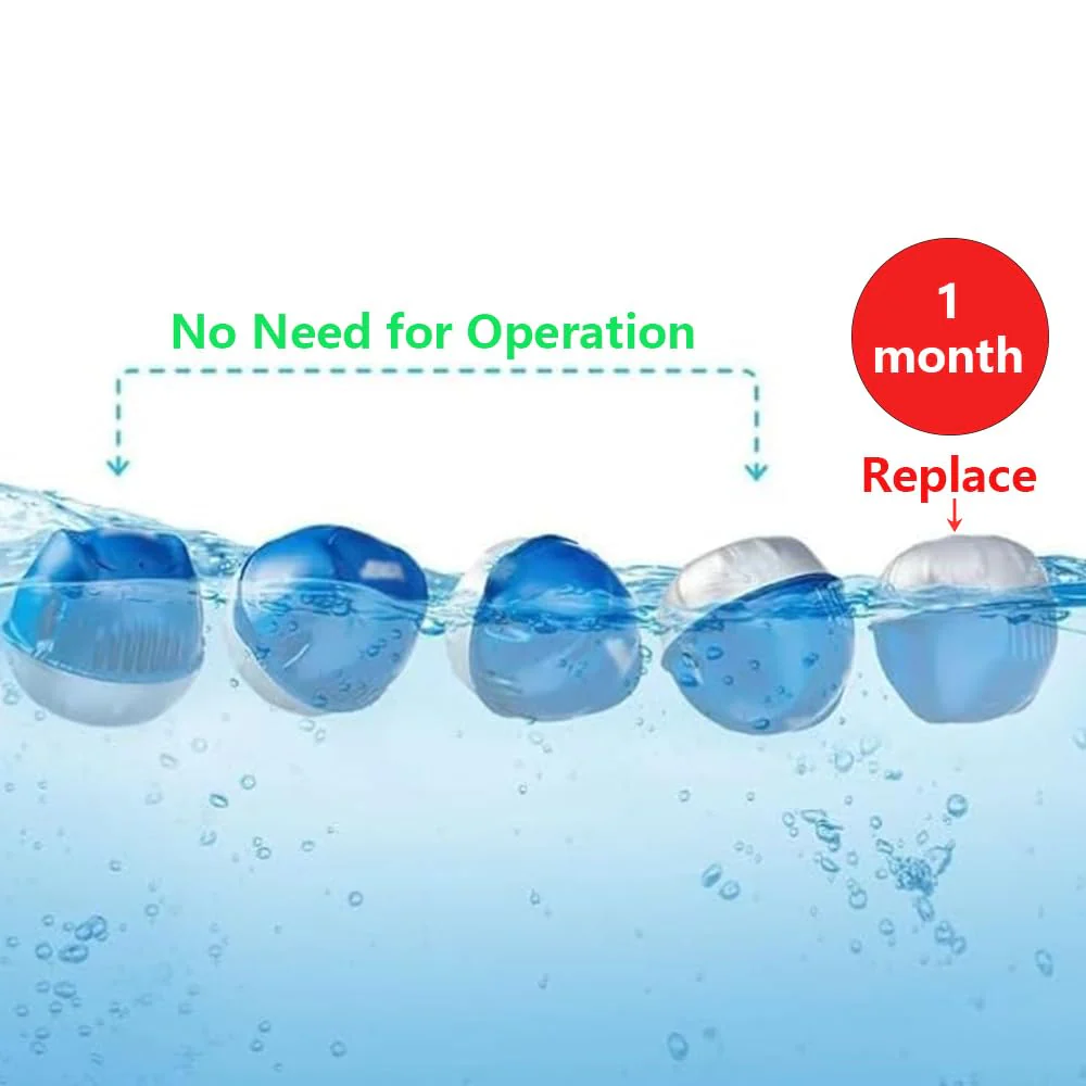 BFJOG Hot Tub Cartridges Replacement for Frog Ease Floating System Up to 600 Gallons & Supports Less Chlorine Use (4-Packs) - Image 4
