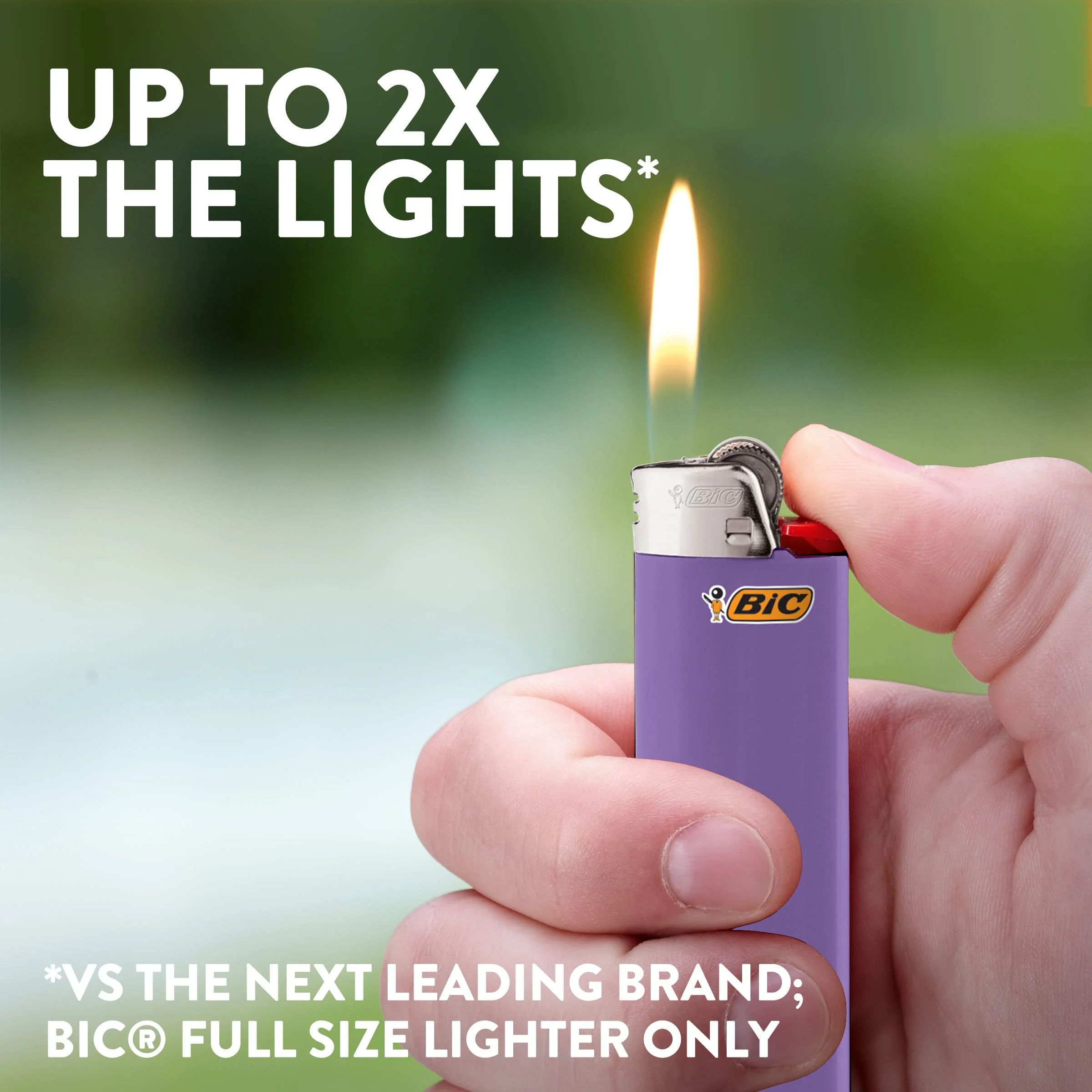 BIC Classic Lighters, Pocket Style, Lighter for Candles, Purple Lighters (Packaging May Vary), 12 Count Pack - Image 5