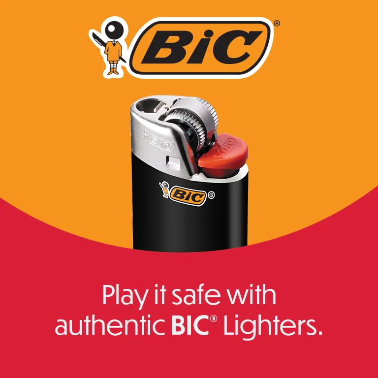 BIC Maxi Special Edition Pocket Lighters, Long-Lasting Flame for Home, Fashion Designs, 12-Pack (Designs May Vary) - Image 9