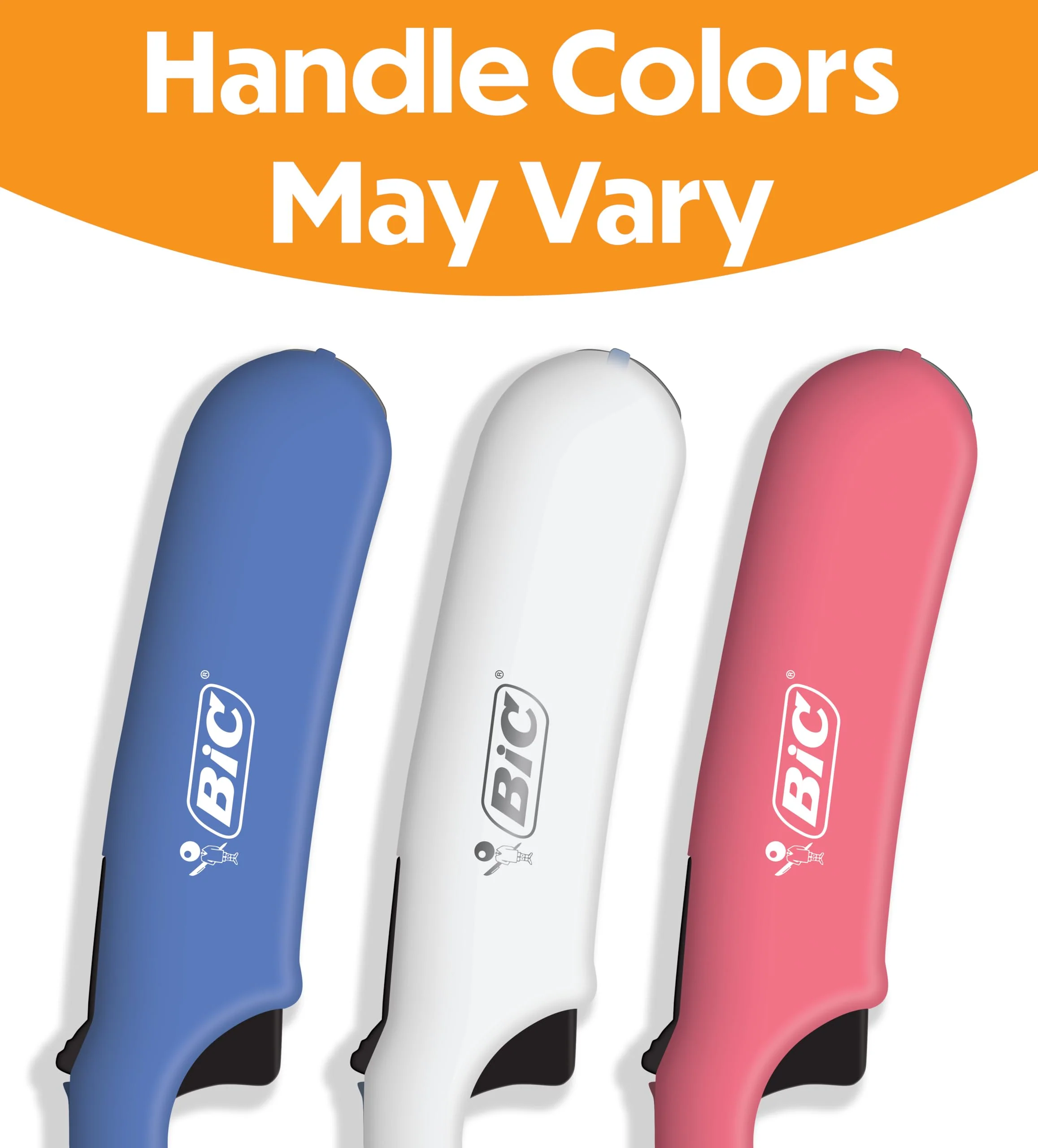 BIC Multi-Purpose Lighters, Long-Reach Candle Lighter for Home, Classic Colors, 4-Pack (Colors May Vary) - Image 9