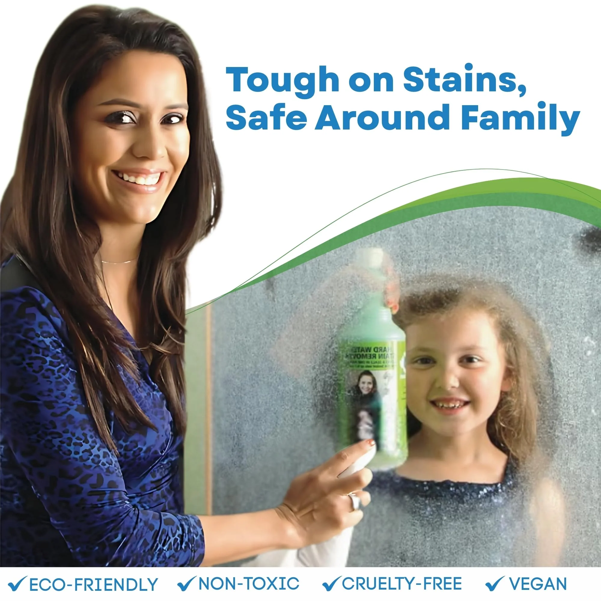 Bio Clean: Eco Friendly Hard Water Stain Remover (40oz Large). Pack of 2 - Image 8