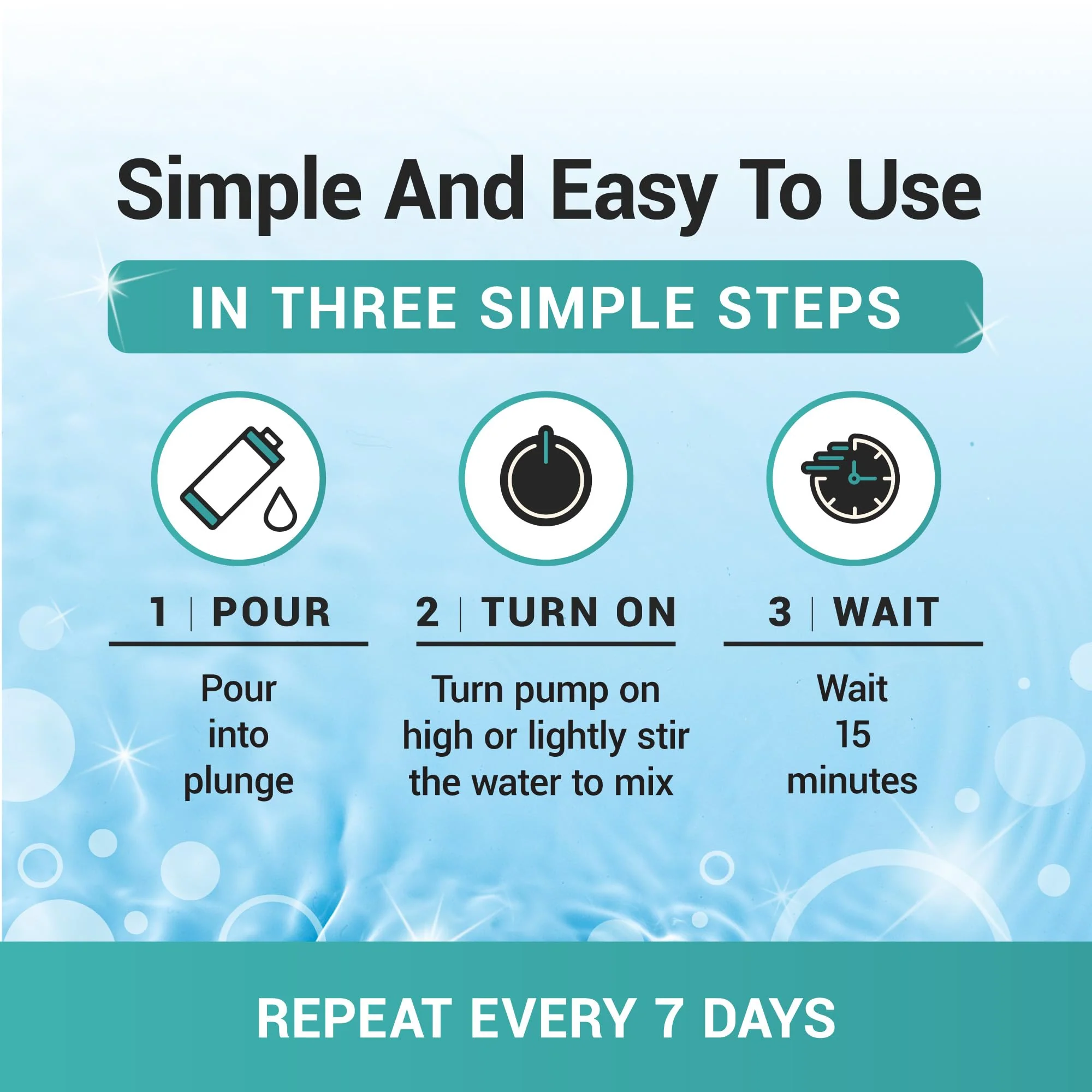 Bio Ouster 3in1 Weekly Cold Plunge Water Treatment - Cleaner, Clarifier, and Softener for Cold Plunge and Ice Bath - Water Stabilizer for Fresh, Crystal Clear Water - Made in USA (32oz) - Image 2