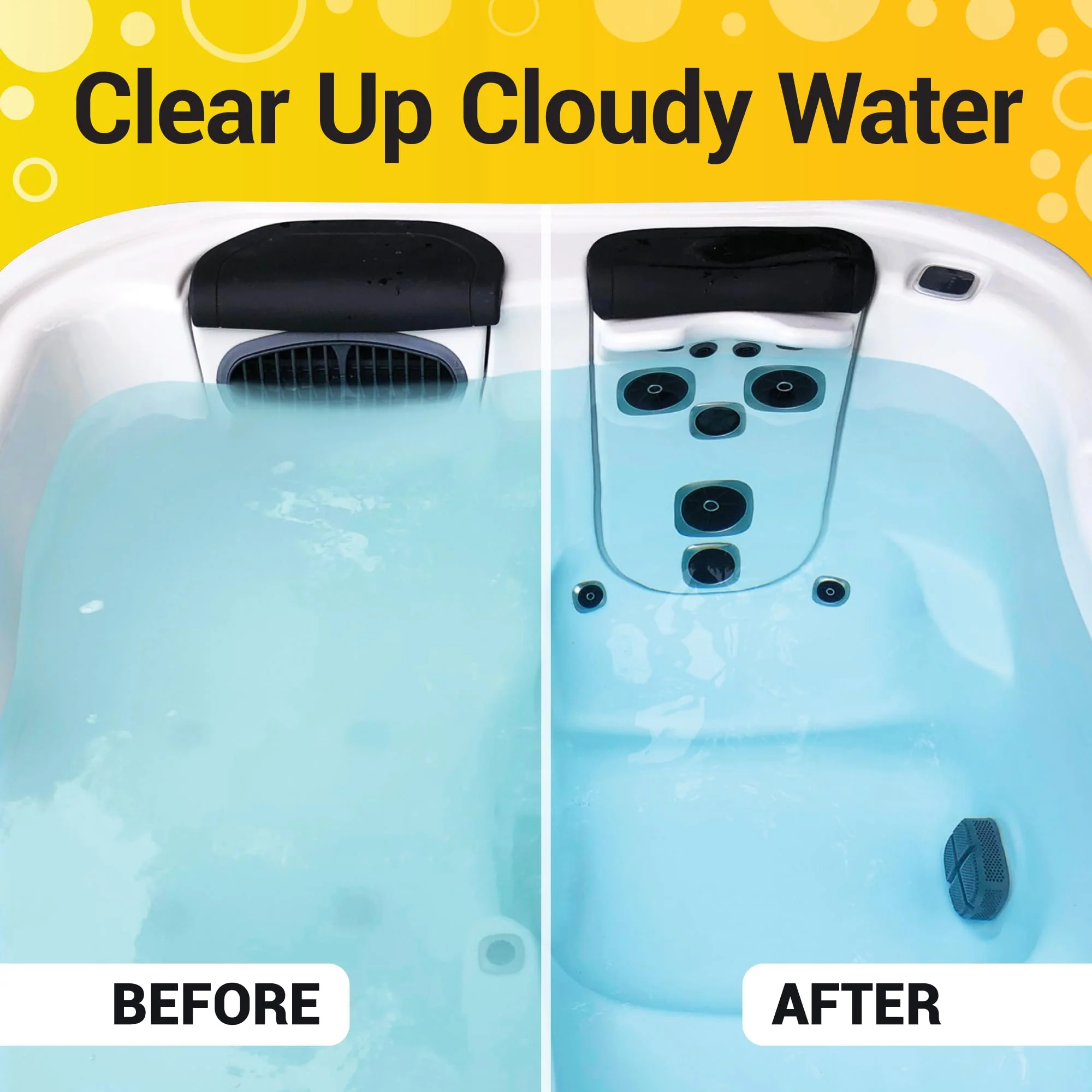Bio Ouster 3in1 Weekly Hot Tub Cleaner, Conditioner, Clarifier - Hot Tub Chemicals for Standard & Inflatable Spas - Spa Chemicals for Crystal Clear & Sparkling Clean Water - Made in USA (32oz) - Image 7