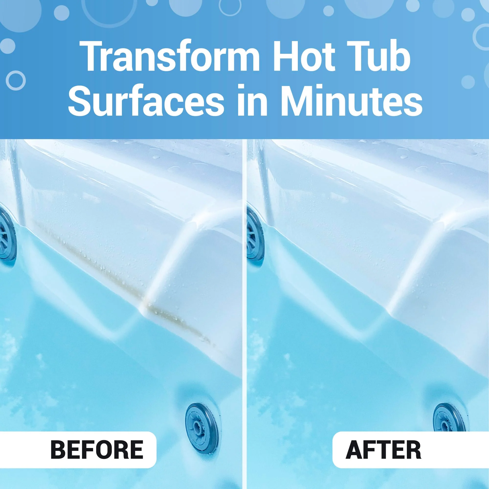 Bio Ouster Hot Tub Surface Cleaner - Hot Tub Cleaner for Inside Surface & Shell - For Standard and Inflatable Spas - Removes Dirt and Grime for a Sparkling Shine - Made in USA (16oz) - Image 7