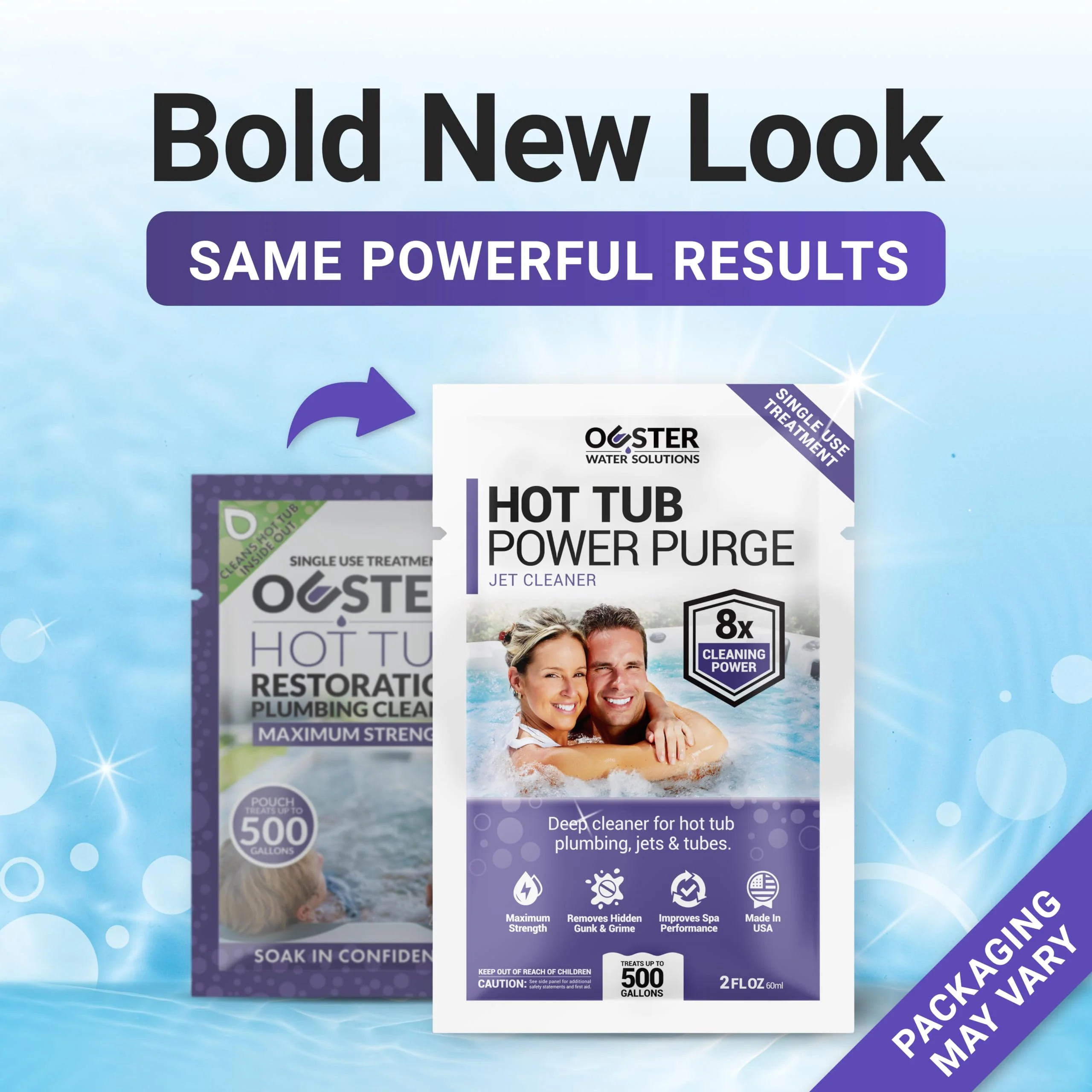 Bio Ouster Power Purge Hot Tub Jet Cleaner w/Towel - Deep Hot Tub Cleaner for Jets, Tubes, Plumbing - for Standard & Inflatable Spas - Removes Gunk Buildup for Crystal Clear Water - Made in USA (Kit) - Image 9