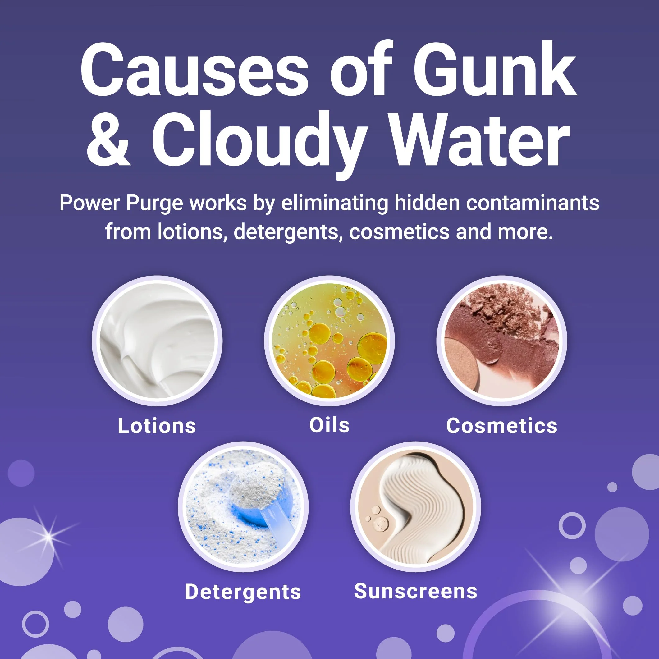Bio Ouster Power Purge Hot Tub Jet Cleaner w/Towel - Hot Tub Cleaner for Jets, Tubes, Plumbing - for Standard & Inflatable Spas - Removes Gunk Buildup for Crystal Clear Water - Made in USA (4-Pack) - Image 3