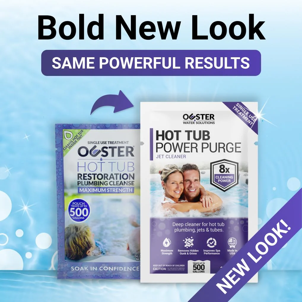 Bio Ouster Power Purge Hot Tub Jet Cleaner w/Towel - Hot Tub Cleaner for Jets, Tubes, Plumbing - for Standard & Inflatable Spas - Removes Gunk Buildup for Crystal Clear Water - Made in USA (4-Pack) - Image 9