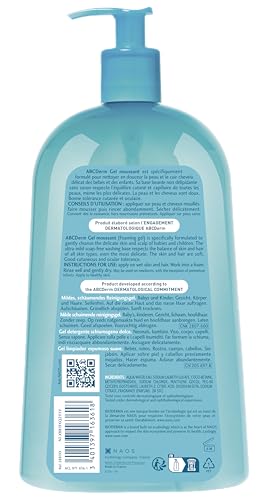 Bioderma ABCDerm Foaming Gel, Gentle Skin Cleanser and Moisturizing Body Wash for Babies and Children, 33.8 Fl Oz - Image 7