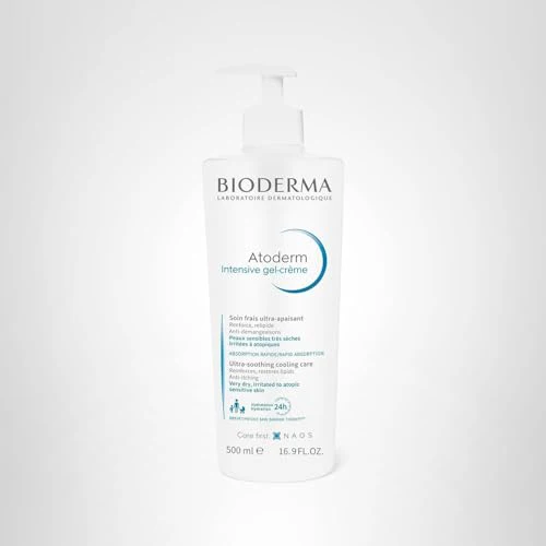 Bioderma Atoderm Intensive Gel-Cream, Soothing Body Moisturizer for Dry to Atopic Sensitive Skin, 24-Hour Hydration, 16.9 Fl Oz - Image 2
