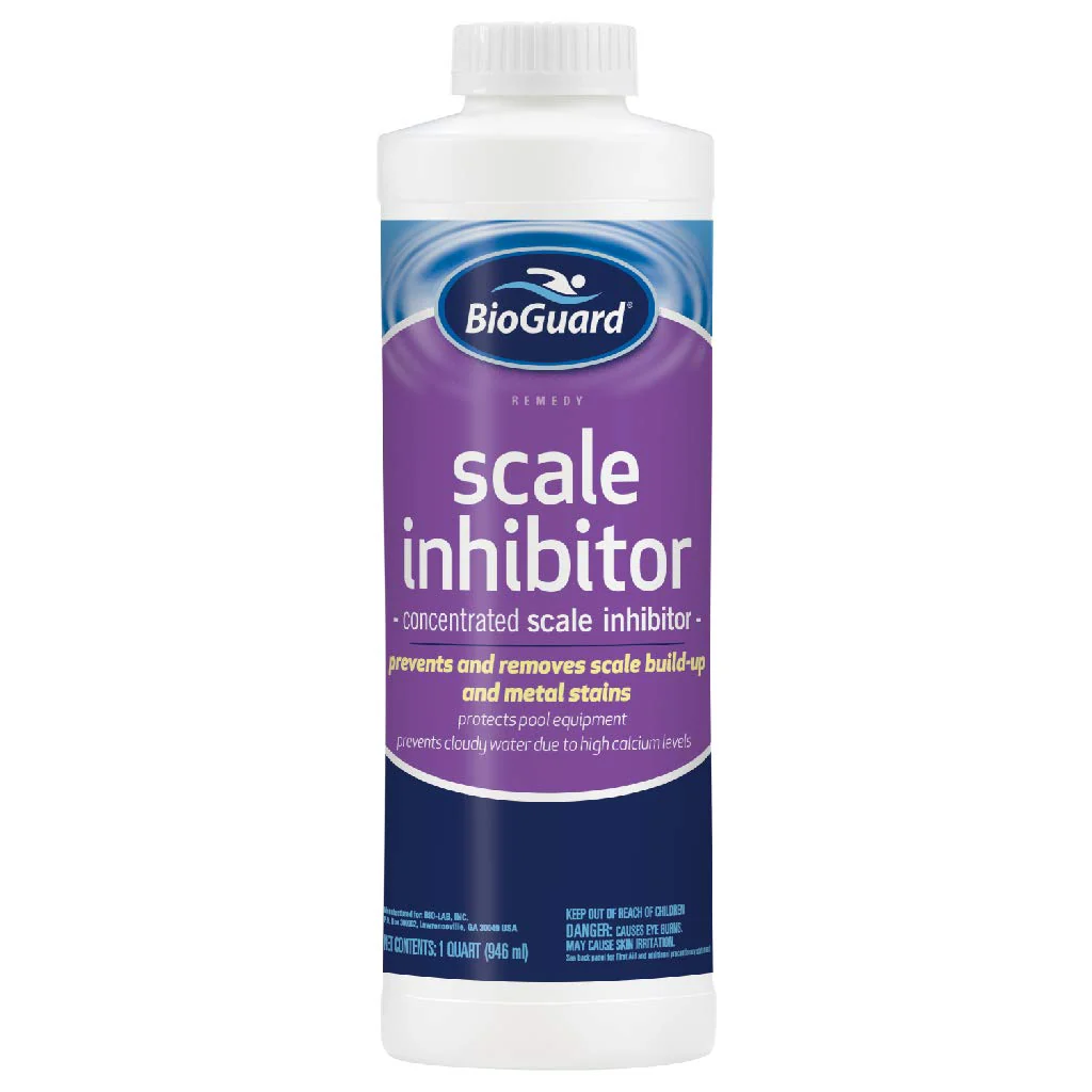 BioGuard Scale Inhibitor, 32 oz, Pack of 2, Concentrated Formula, Prevents and Removes Scale Build-Up and Metal Stains, Protects Pool Equipments - Image 2