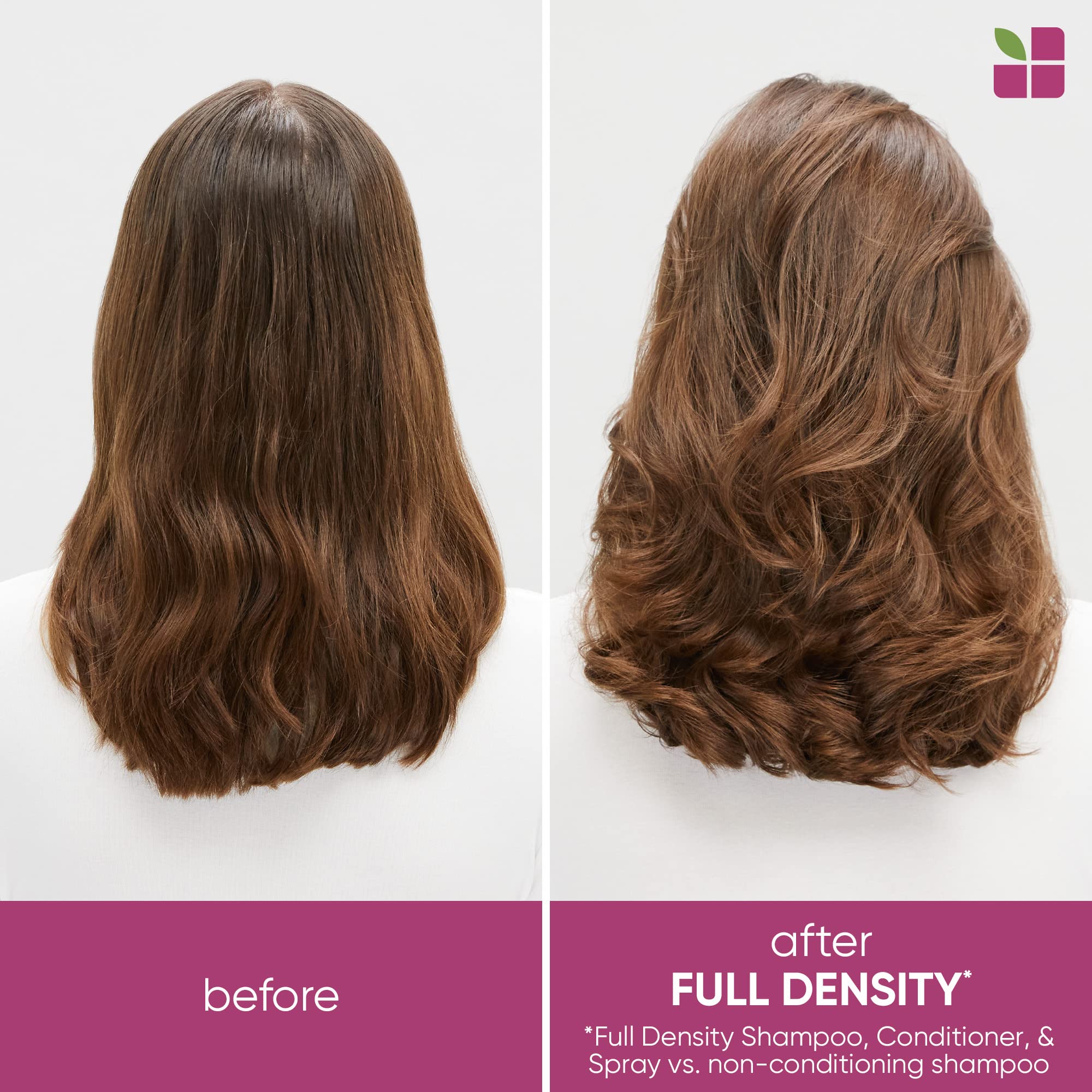 Biolage Full Density Thickening Shampoo | For Fuller & Thicker Hair | With Biotin | For Thin & Fine Hair | Paraben & Silicone Free | Vegan | 13.5 Fl. Oz - Image 6