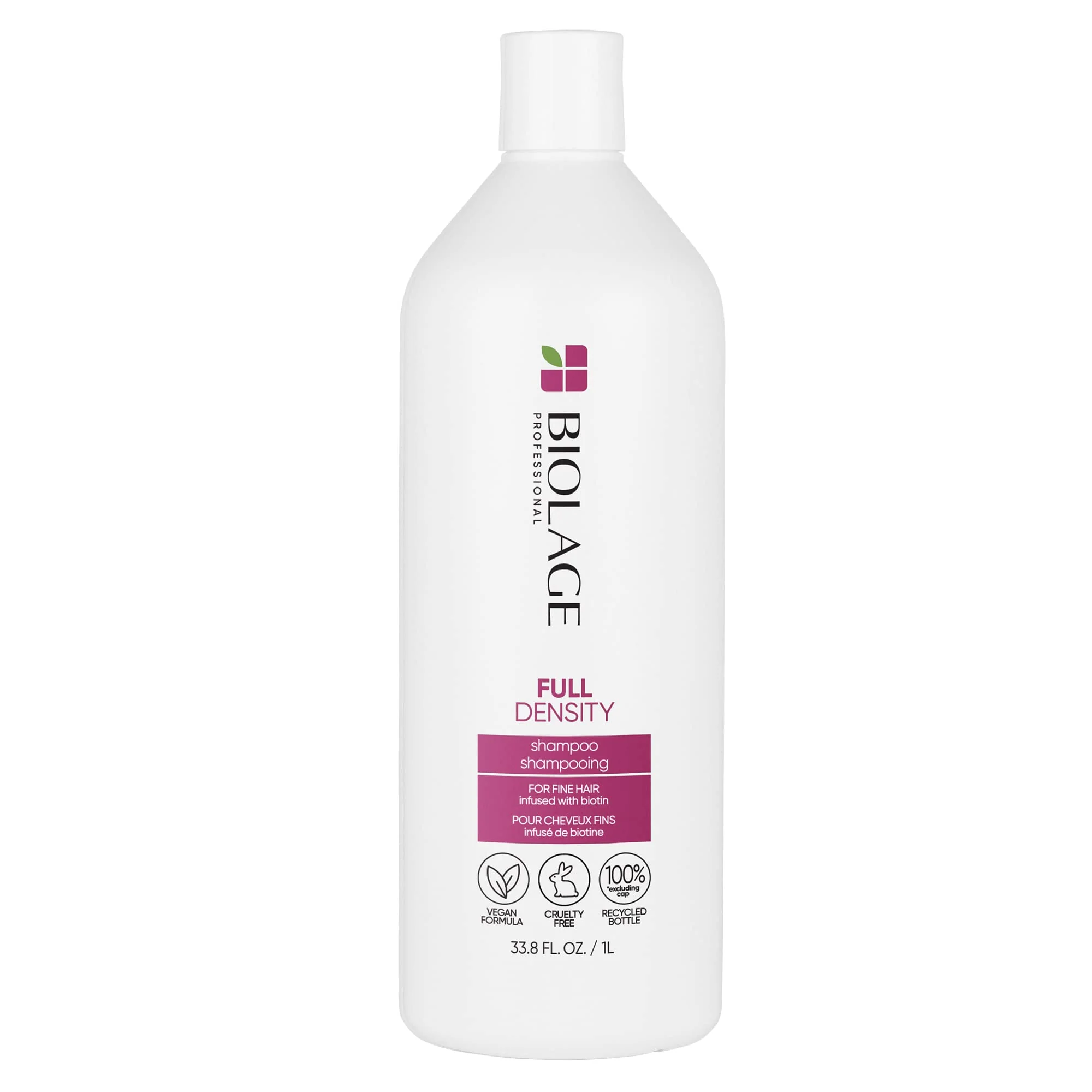 Biolage Full Density Thickening Shampoo | For Fuller & Thicker Hair | With Biotin | For Thin & Fine Hair Types | Paraben & Silicone Free | Vegan | 33.8 Fl. Oz - Image 2