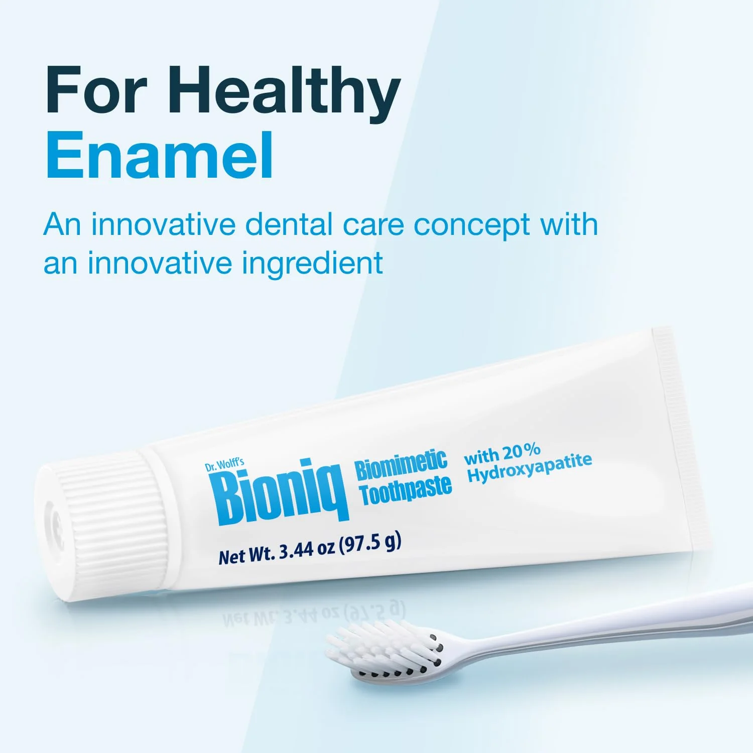 Bioniq Classic - 20% Hydroxyapatite Toothpaste, bioHAP and Fluoride Free Daily Use, Clinically Tested - Our Expert Enamel Care, Mint Flavor - 3 x 3.44 Oz - Image 5