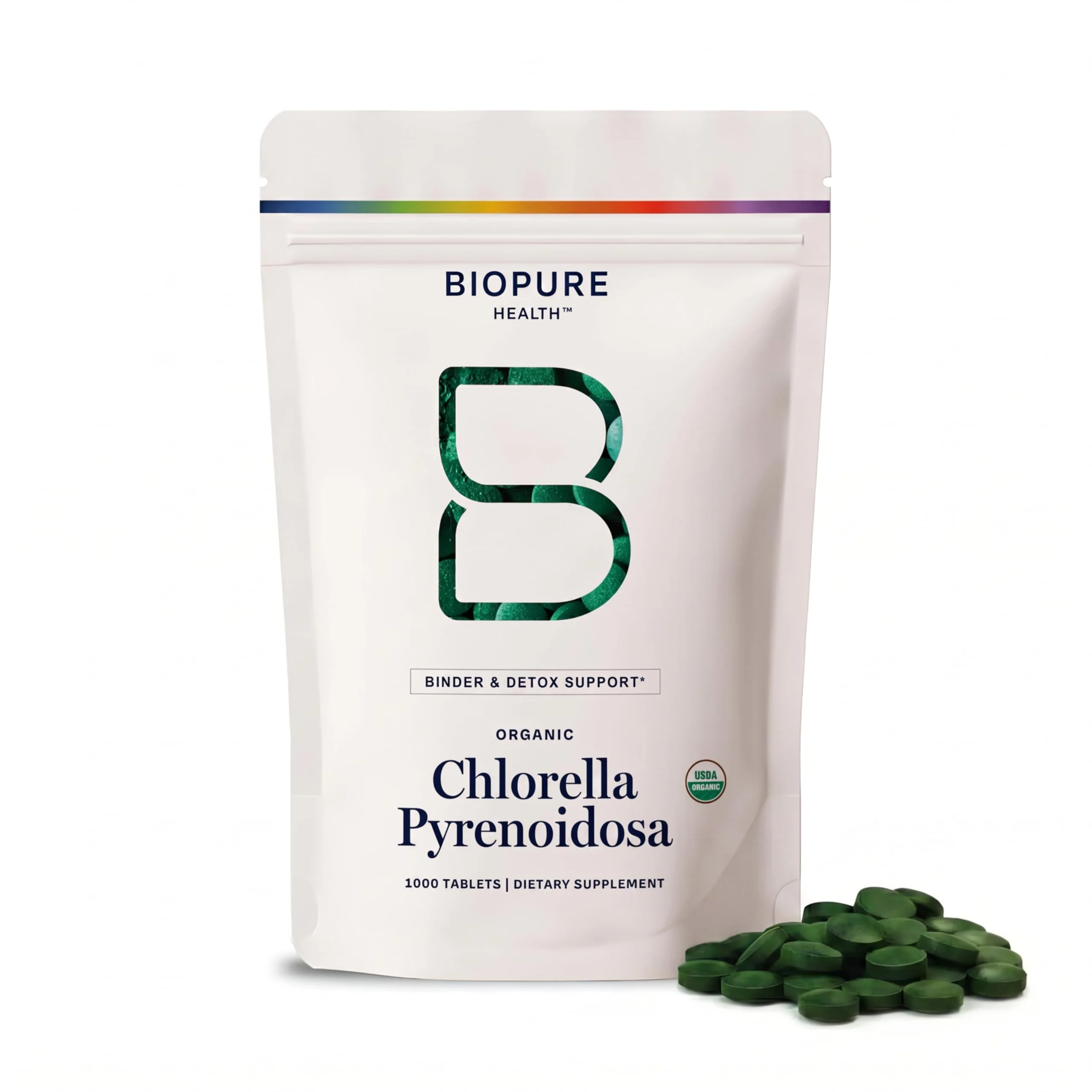 BioPure Chlorella Pyrenoidosa – 1000 Tablets - Image 2