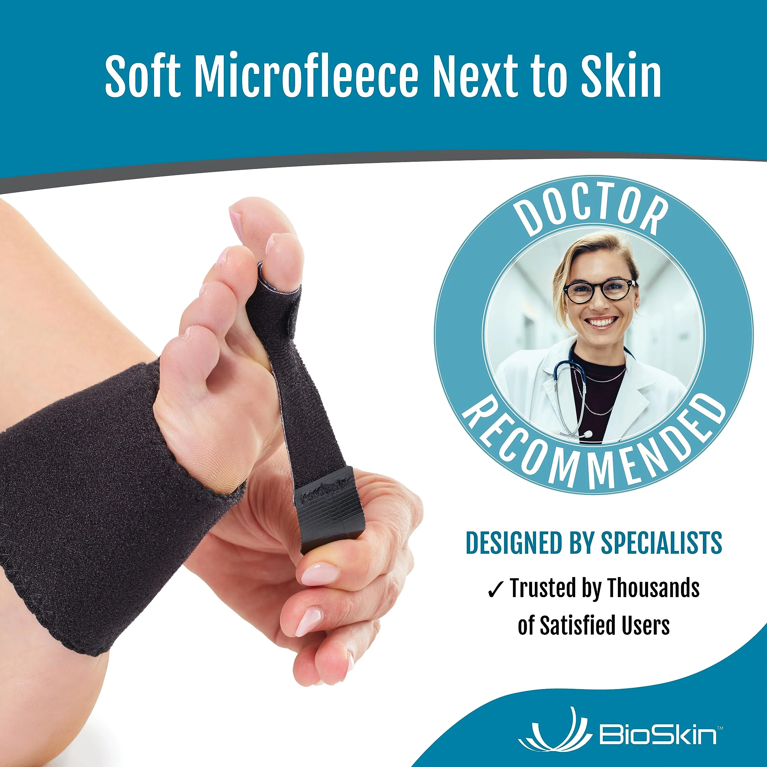 BIOSKIN Weil Osteotomy Strap - Hammer Toe Corrector - Hypoallergenic Support - Image 5