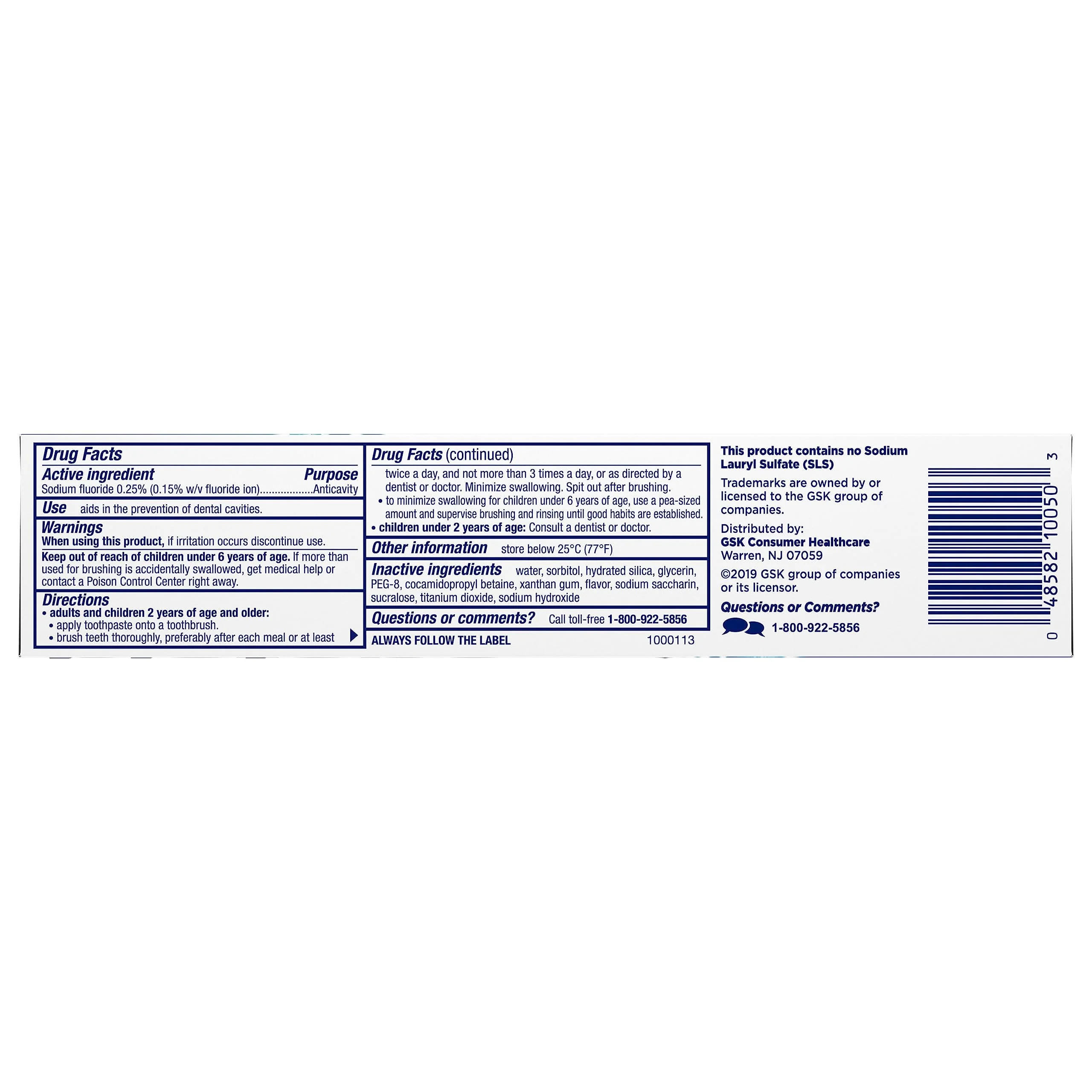 biotène Fluoride Toothpaste for Dry Mouth Symptoms, Bad Breath Treatment and Cavity Prevention, Fresh Mint - 4.3 oz - Image 8